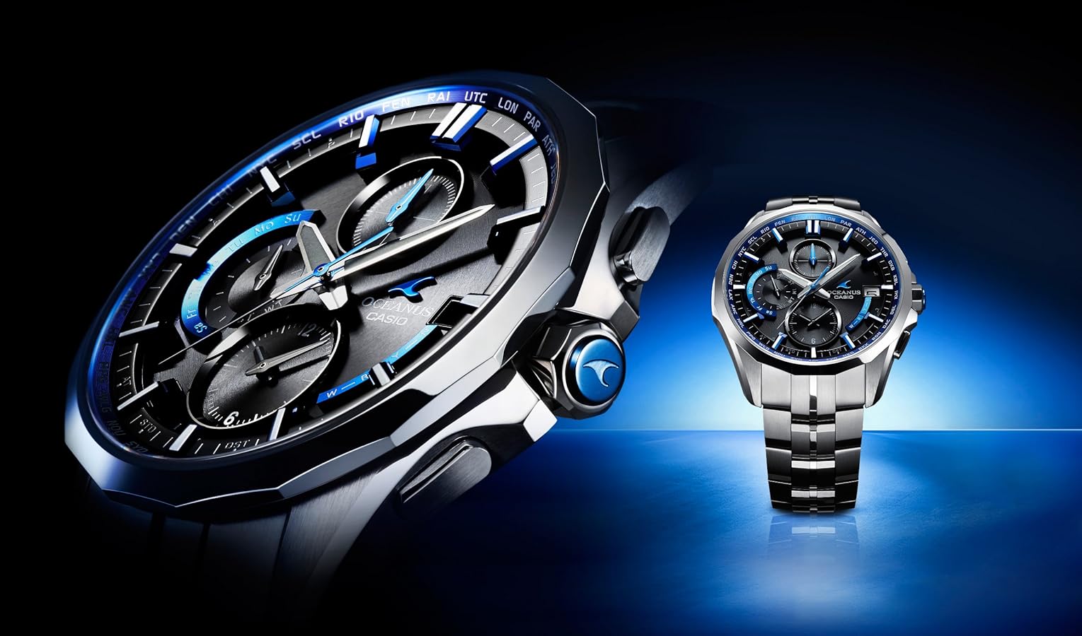 Amazon.co.jp: [カシオ] 腕時計 オシアナス Manta 電波ソーラー OCW