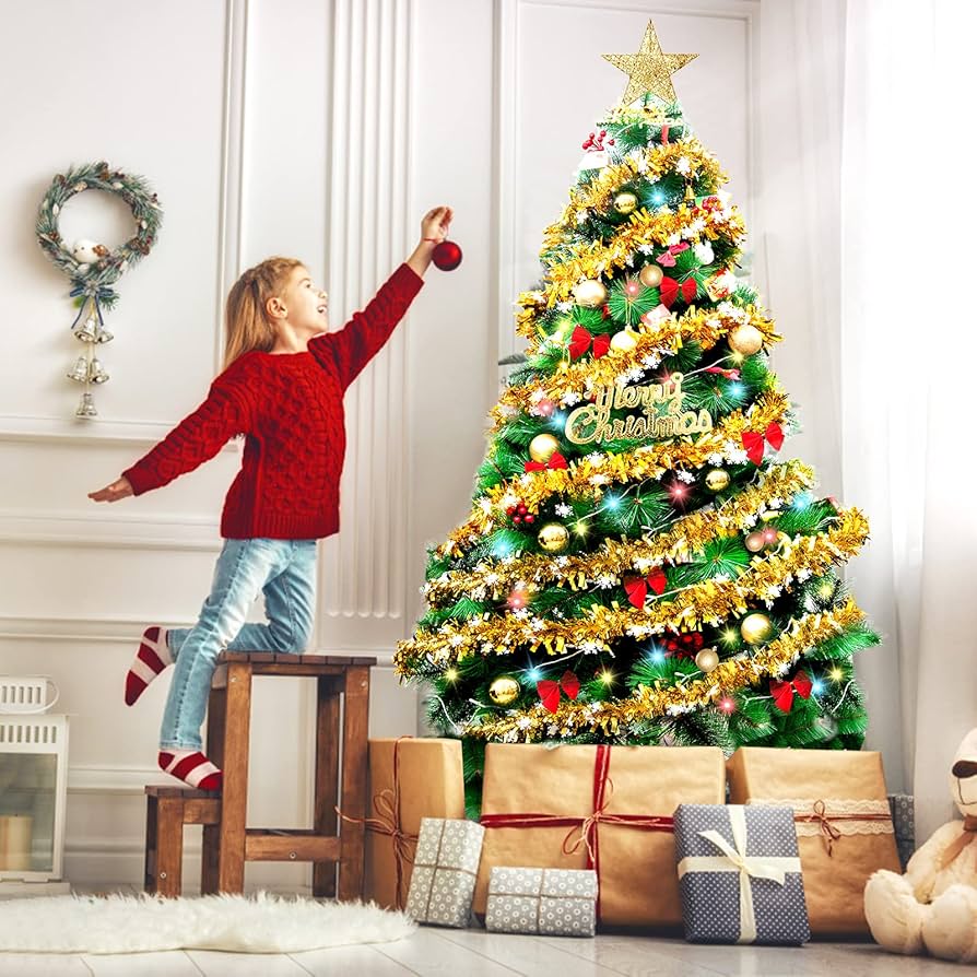 Amazon.co.jp: EWANTIC クリスマスツリー 180cm christmas tree