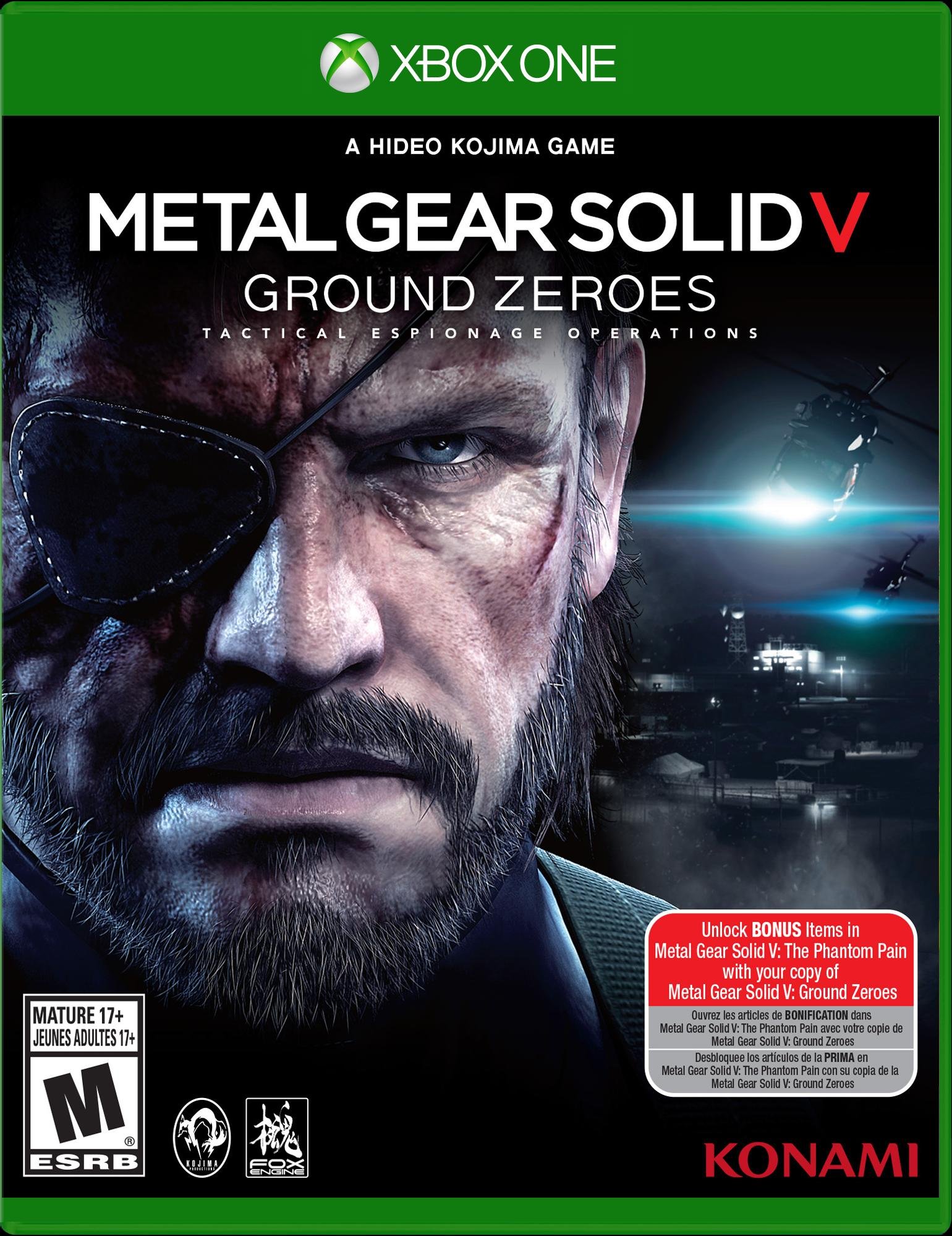 Metal Gear Solid V Ground Zeroes XB One - Xbox One: xbox_one