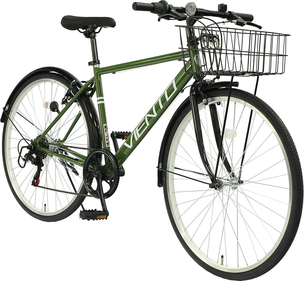 Amazon | VIENTO クロスバイク 26インチ スチール シマノ製 6段変速