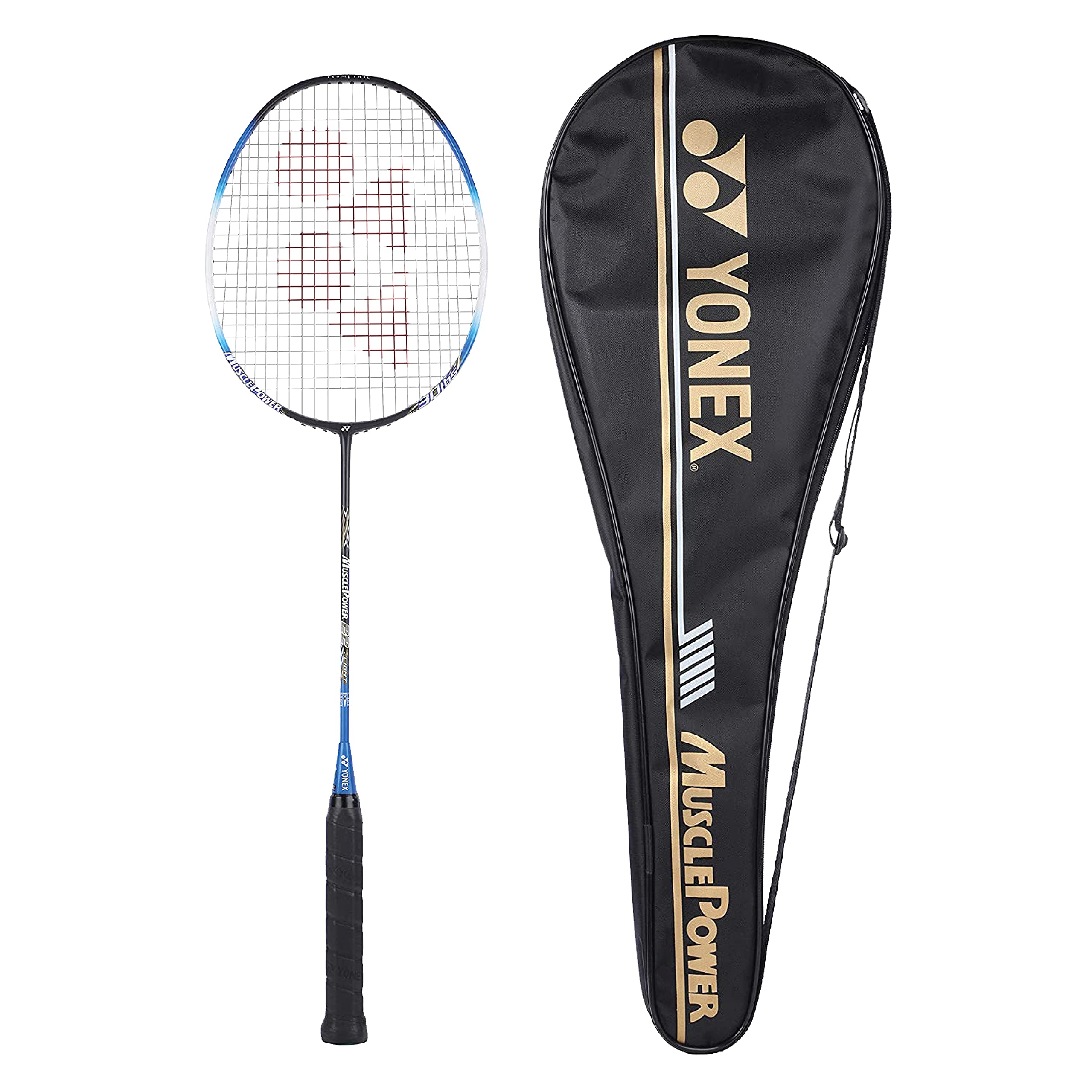 Amazon.com: YONEX Muscle Power 22LT Carbon Graphite Strung