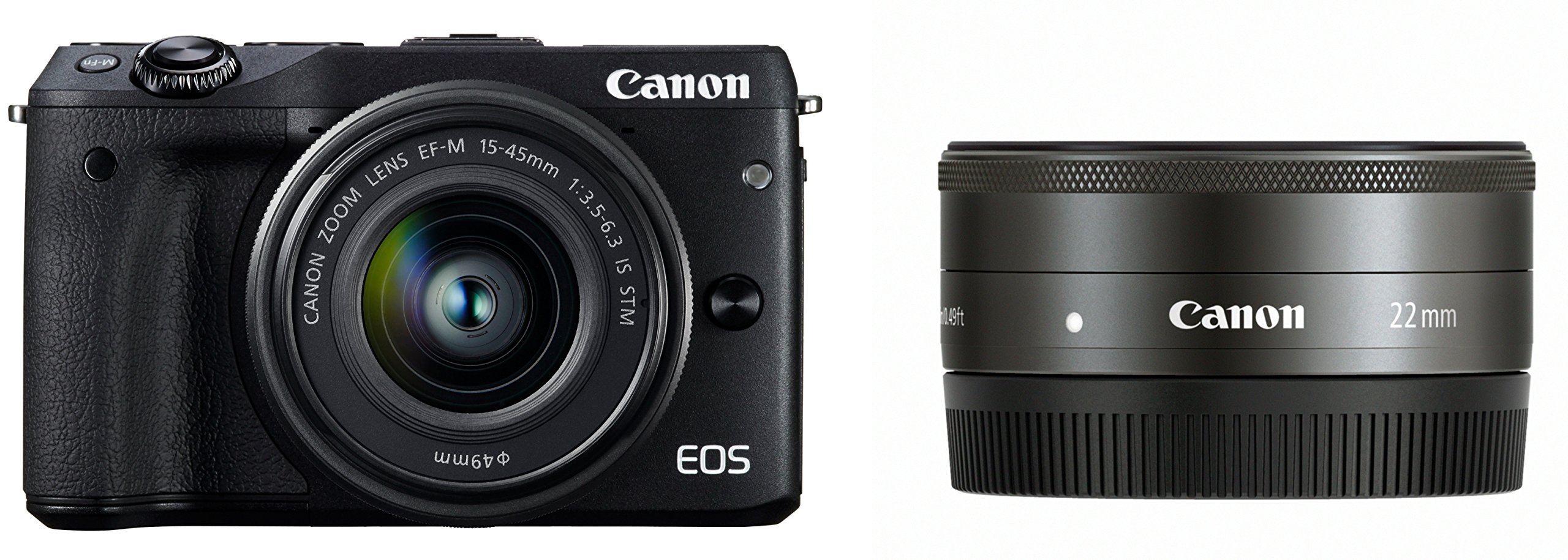 Canon EOS M3 EF-M15-45mm 動作確認済 充電器バッテリー付 CANON EOS