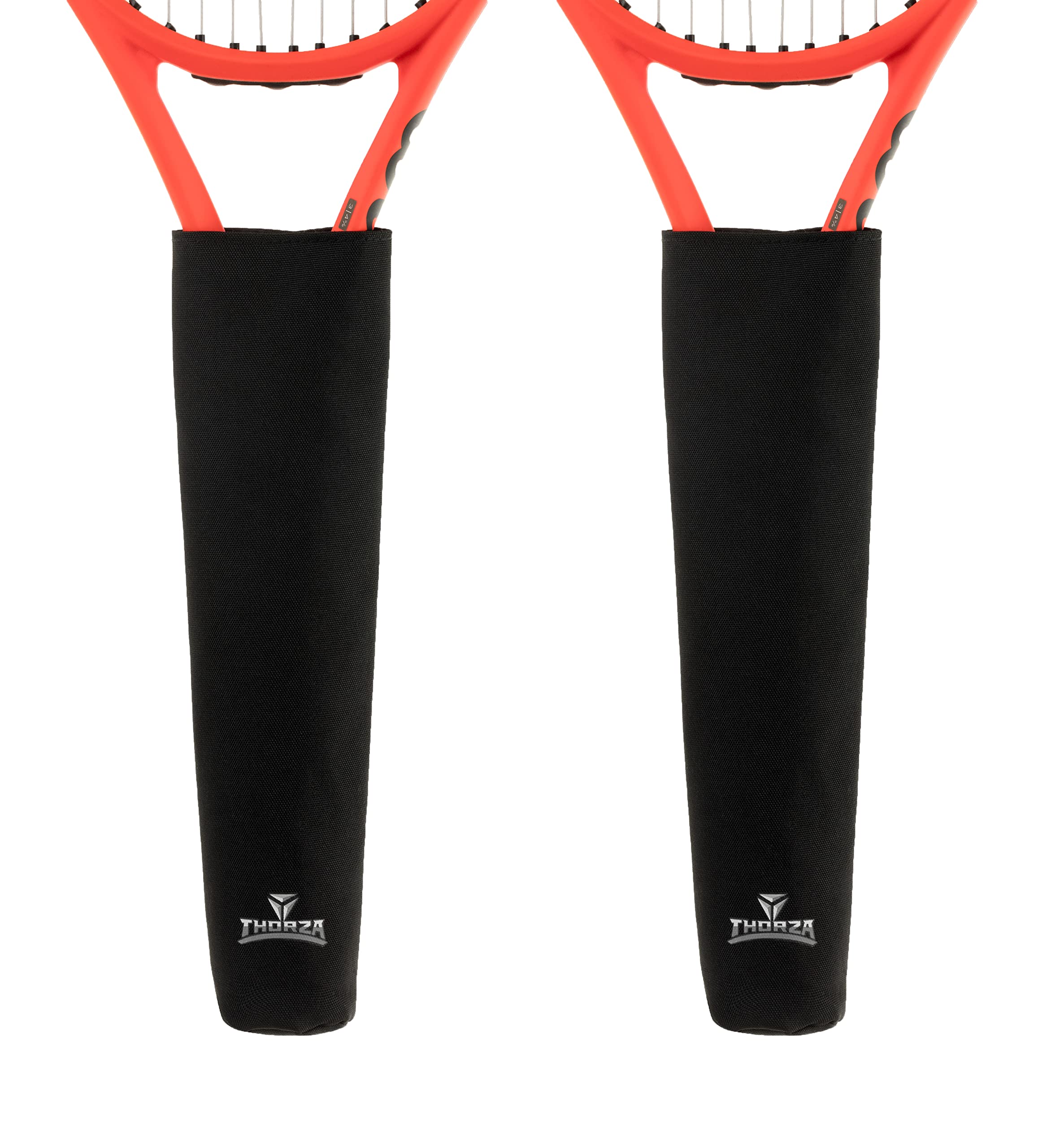 Amazon | Thorzaテニスラケットグリップカバー(シングル)、ブラック