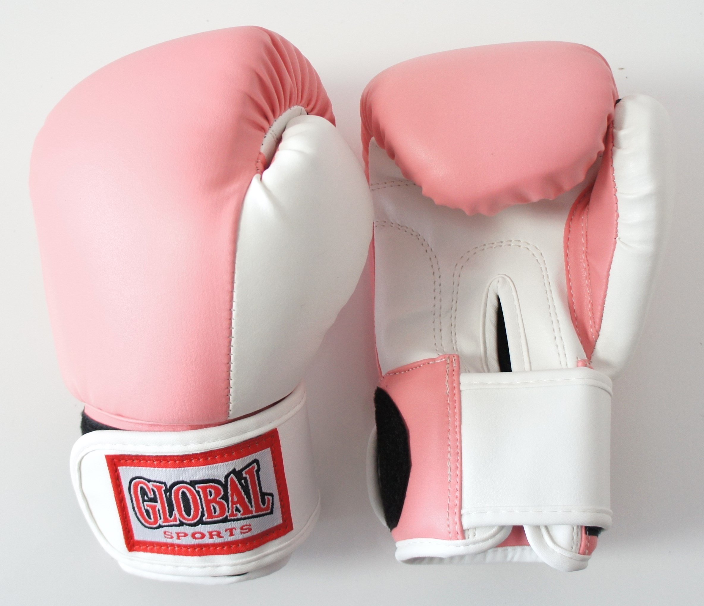 Amazon | レディース＆キッズ グローブ 015 女性 子供用 ピンク・白 M