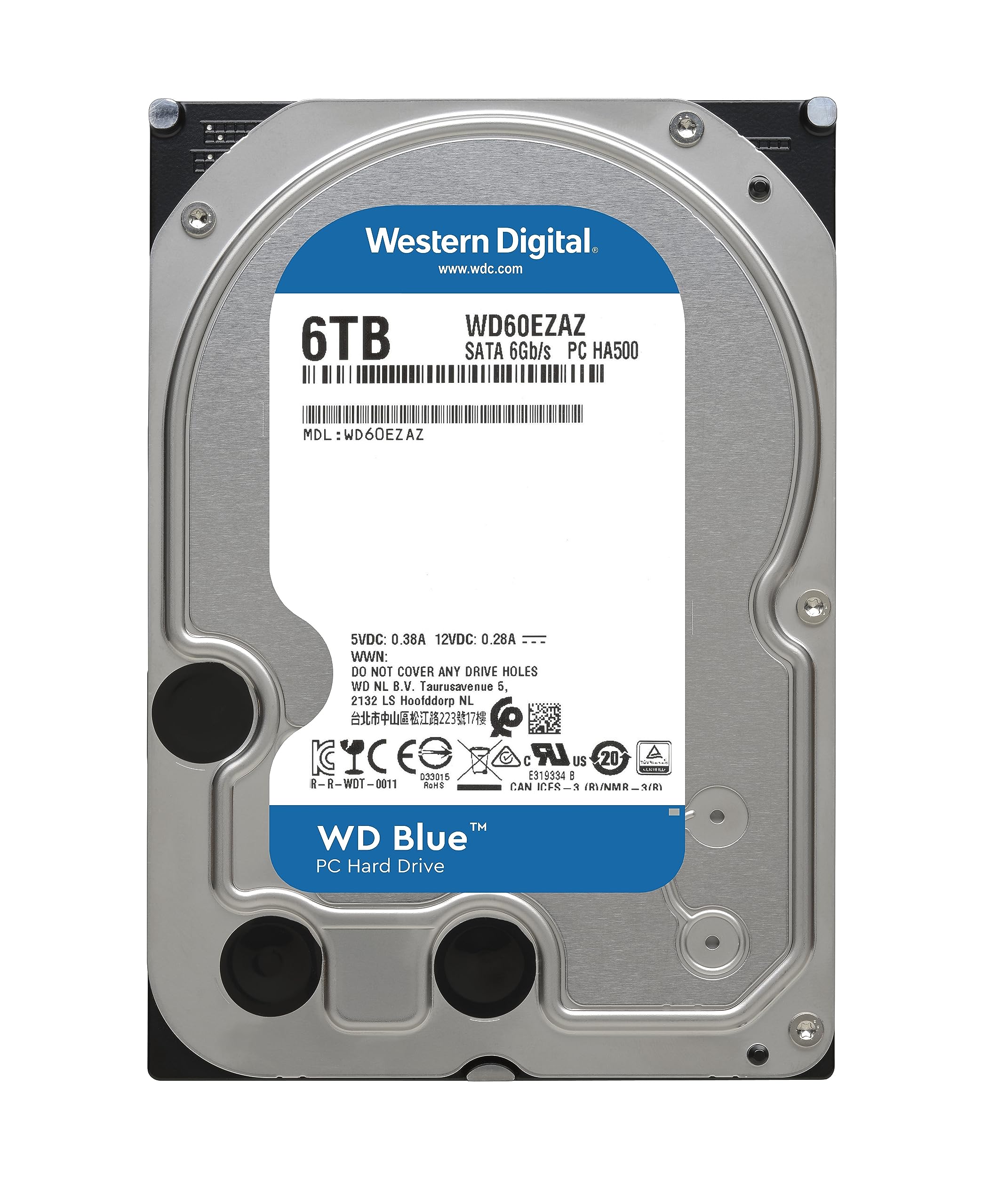 Amazon.com: Western Digital 6TB WD Blue PC Internal Hard Drive HDD