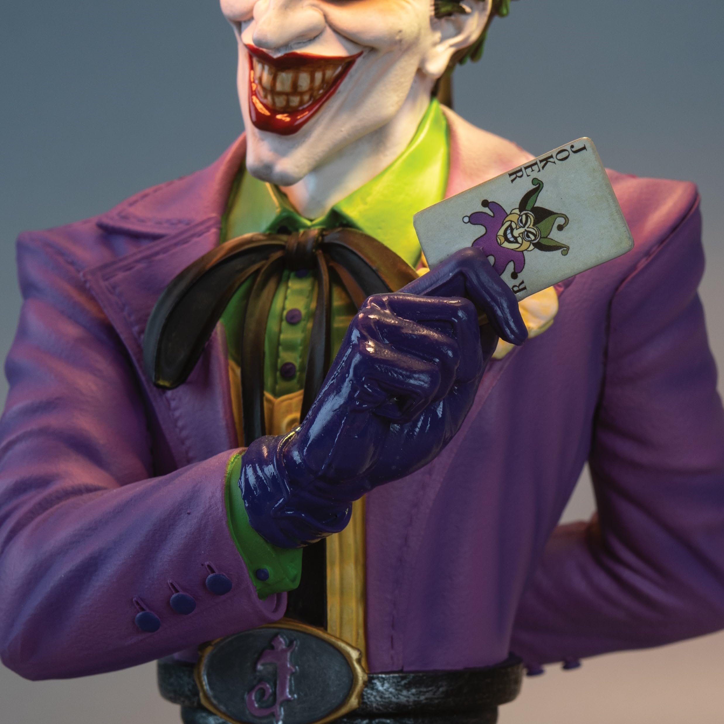 The Bradford Exchange Hand-Painted The Joker Sculpted Desk Lamp