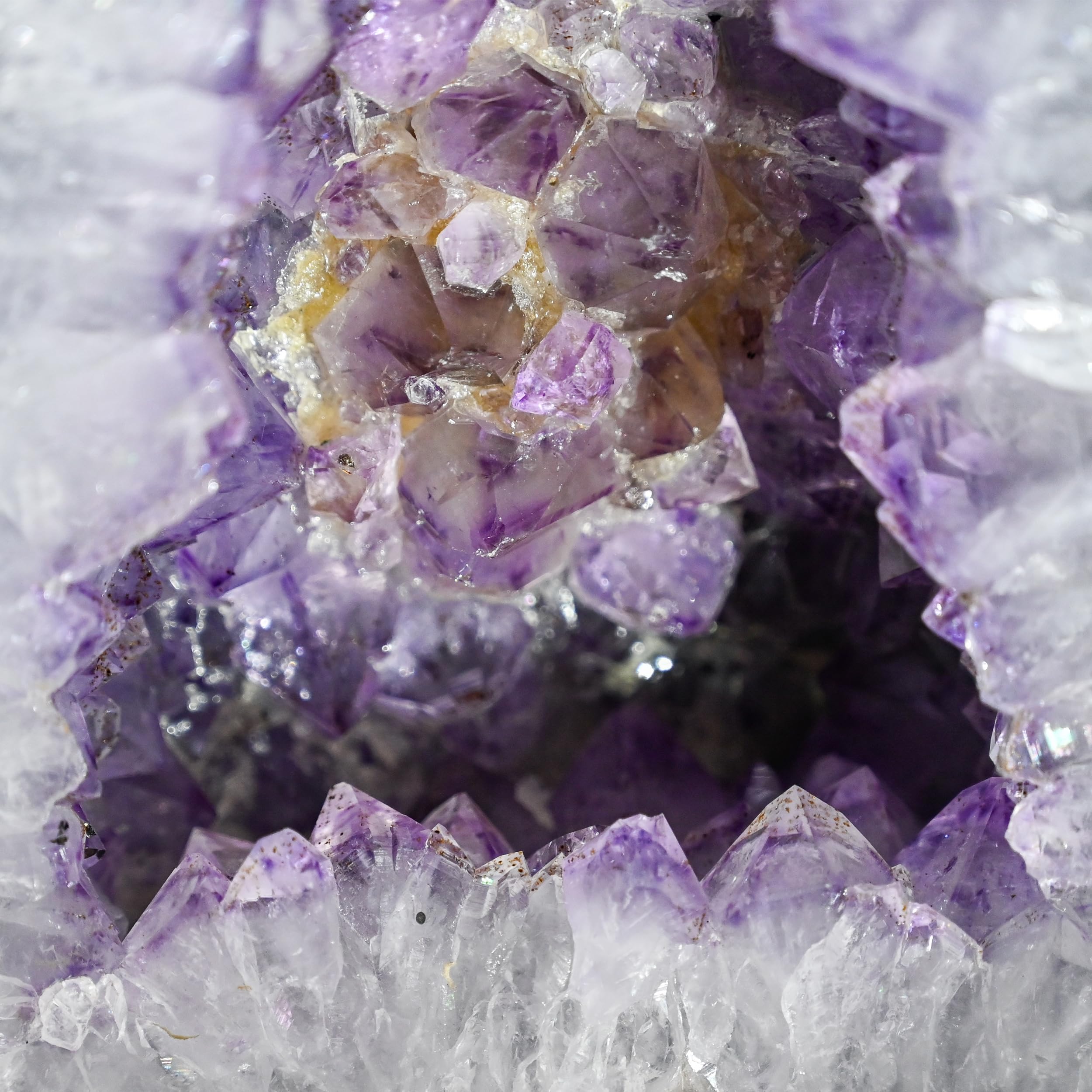 Amazon.co.jp: 【英雅堂】アメジストドーム サイズ：高さ約26cm×横幅約