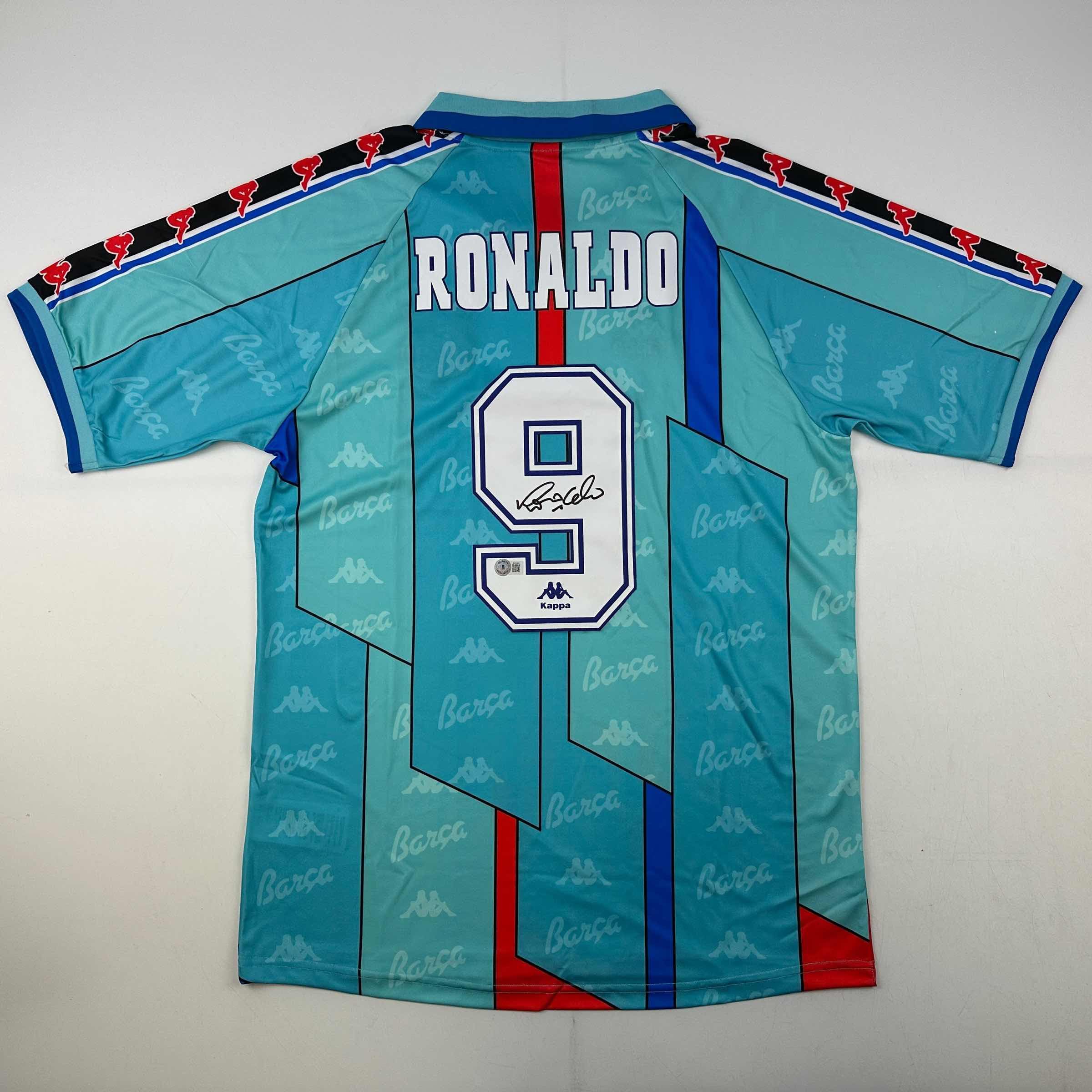 ウェア FC Barcelona 95/97 #9 RONALDO 1995-97 Barcelona Ronaldo #9