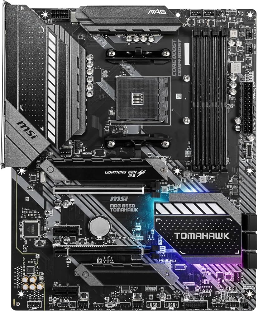 Amazon.com: MSI MAG B550 Tomahawk Gaming Motherboard (AMD Ryzen