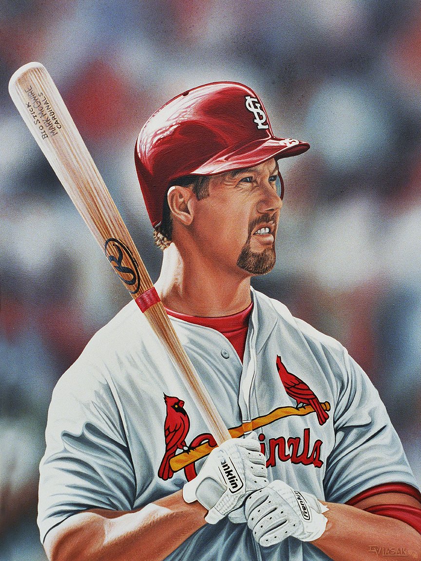 Amazon.co.jp: Buyartforlessキャンバスマーク・マグワイア