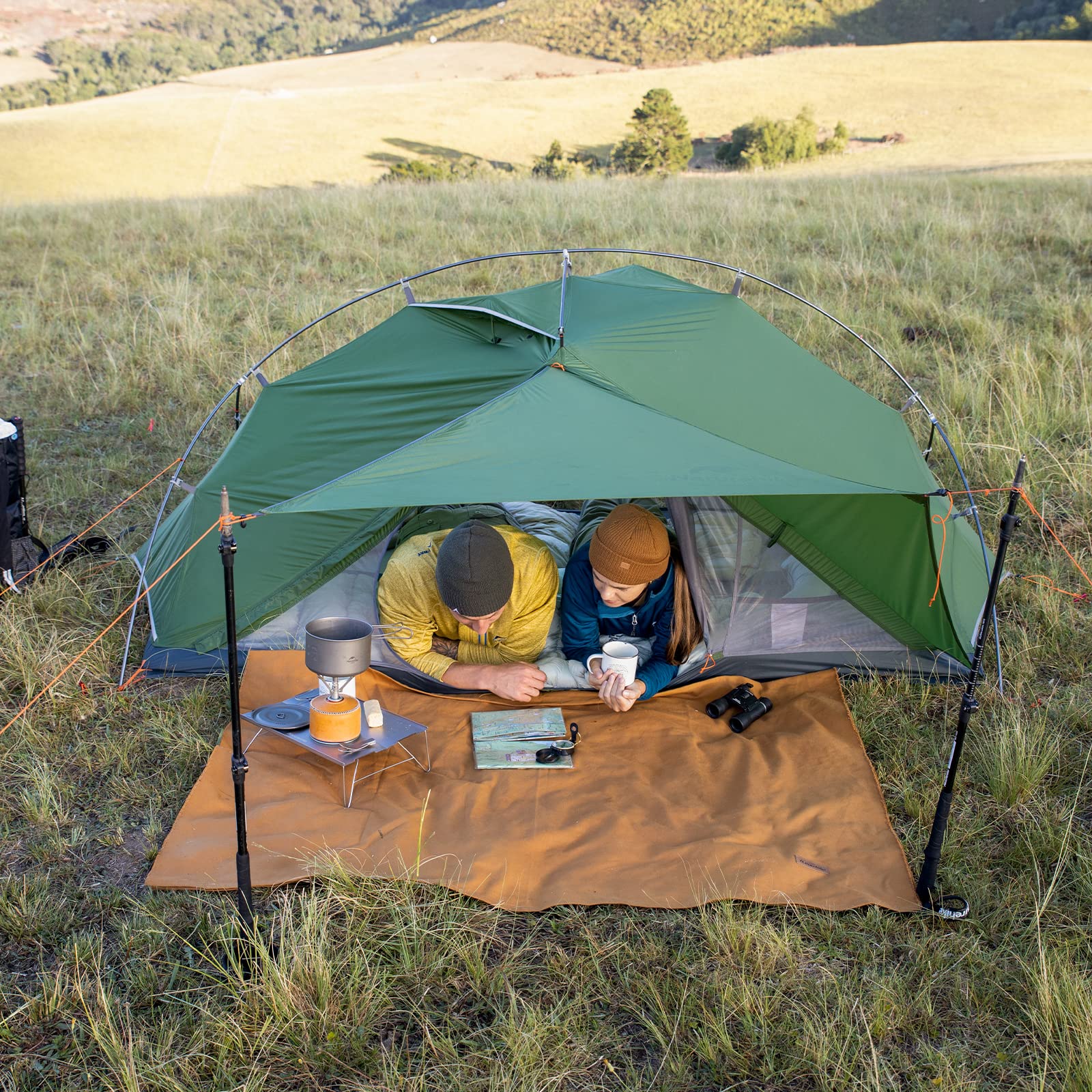 Amazon.co.jp: Naturehike VIK 2人用 超軽量 バックパッキングテント 2