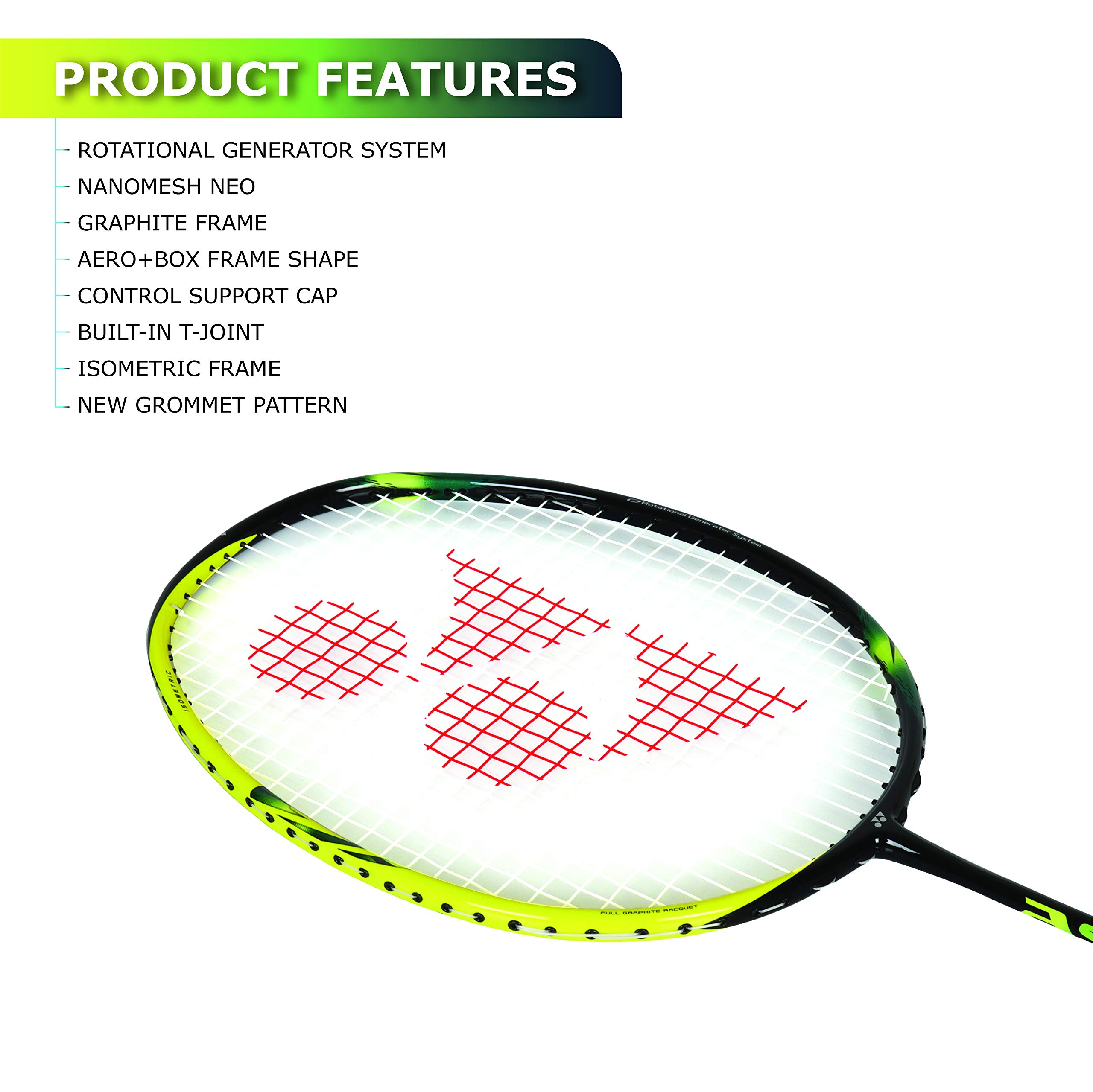 Amazon.co.jp: ヨネックス Astrox 2 バドミントンラケット イエロー