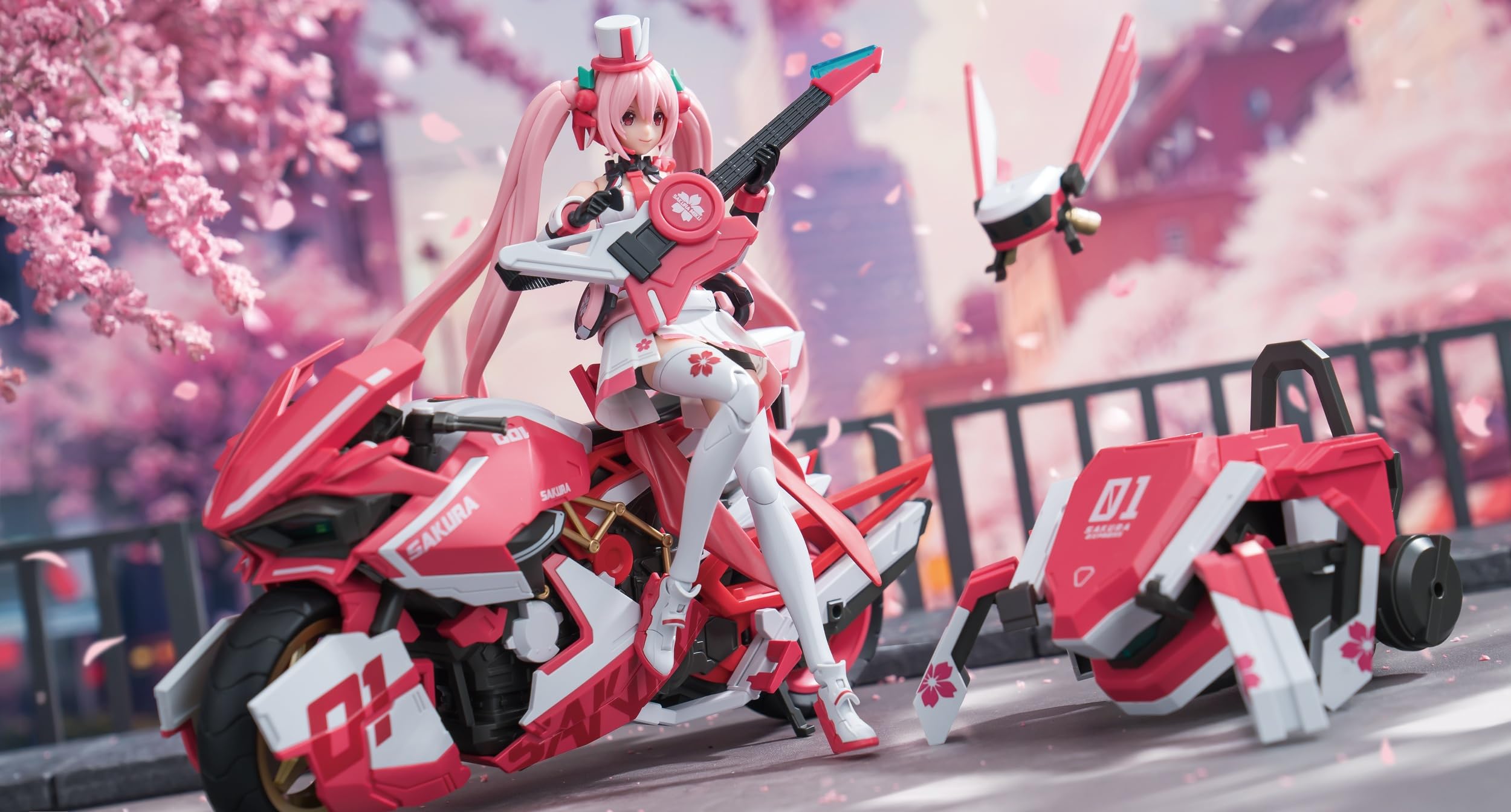 Amazon | [ToyBase] SOSKILL YOLOPARK 1/12 桜ミク - ピンク