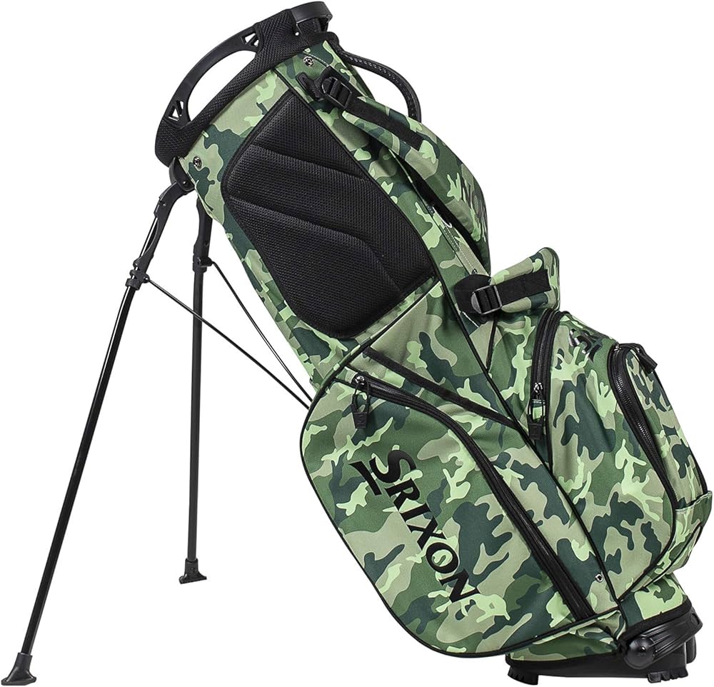 Amazon | Srixon Z85 スタンド ゴルフバッグ ブライトグリーン迷彩