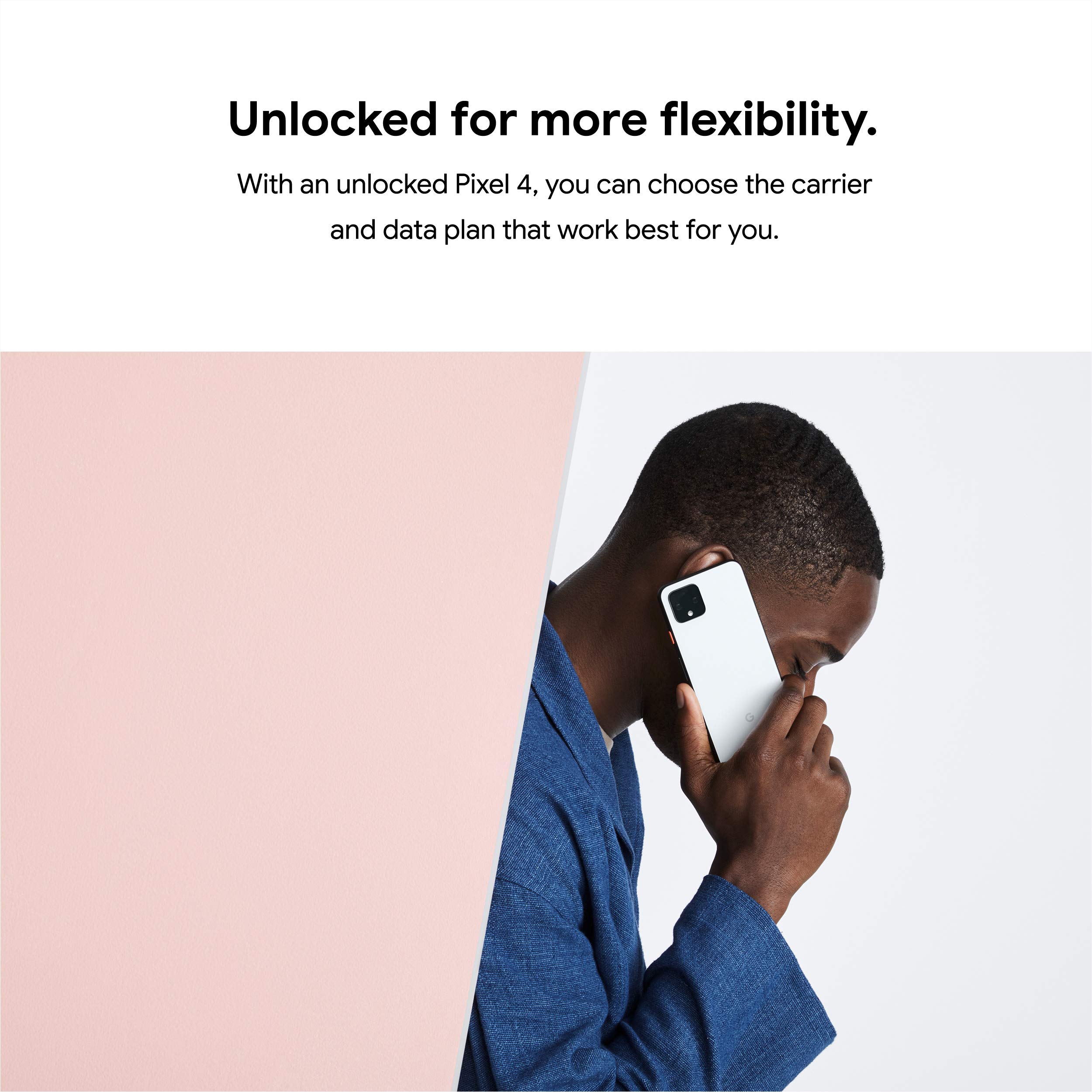 Amazon.com: Google Pixel 4 XL - Clearly White - 64GB - Unlocked