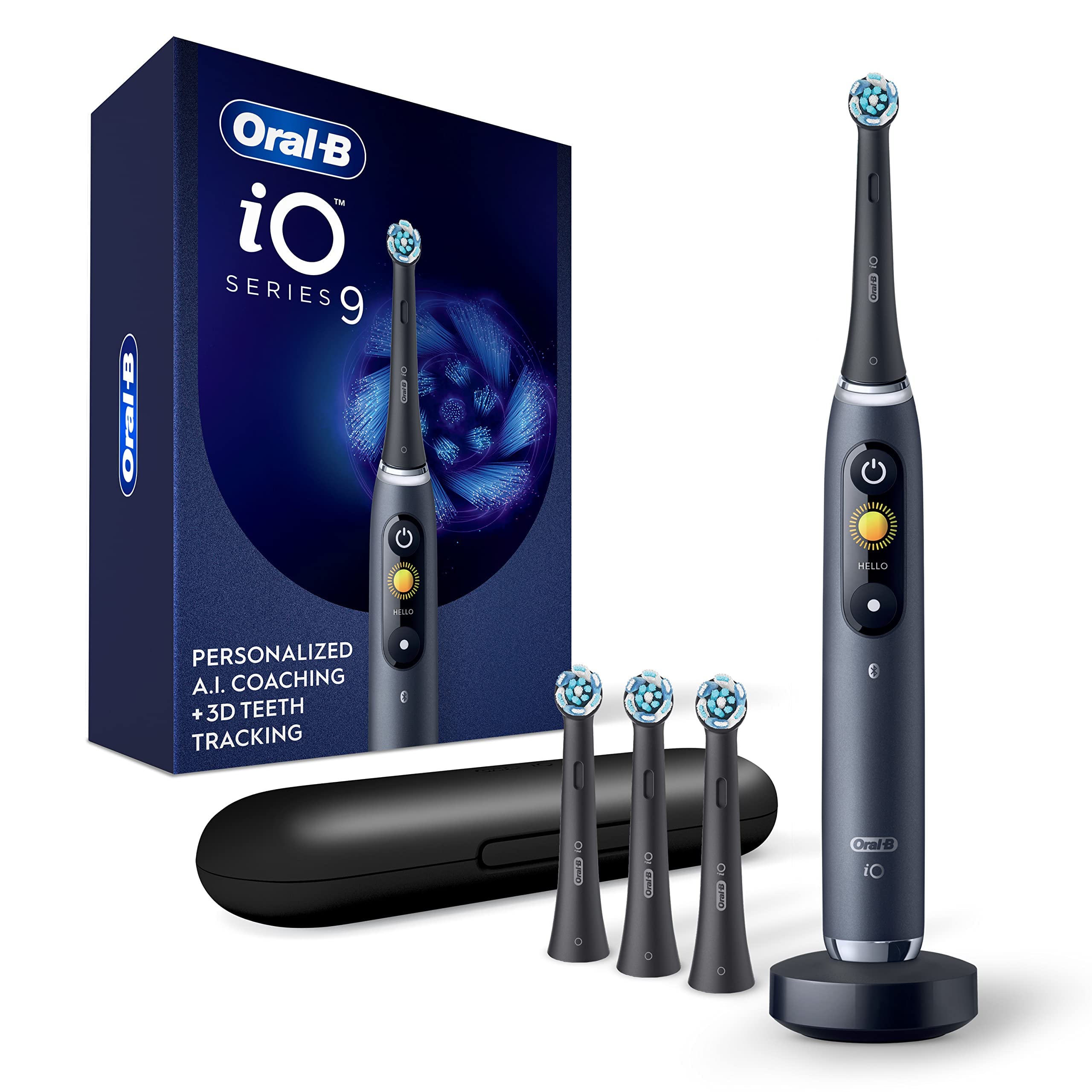 Amazon.com: Oral-B iO Series 9 Electric Toothbrush with 3