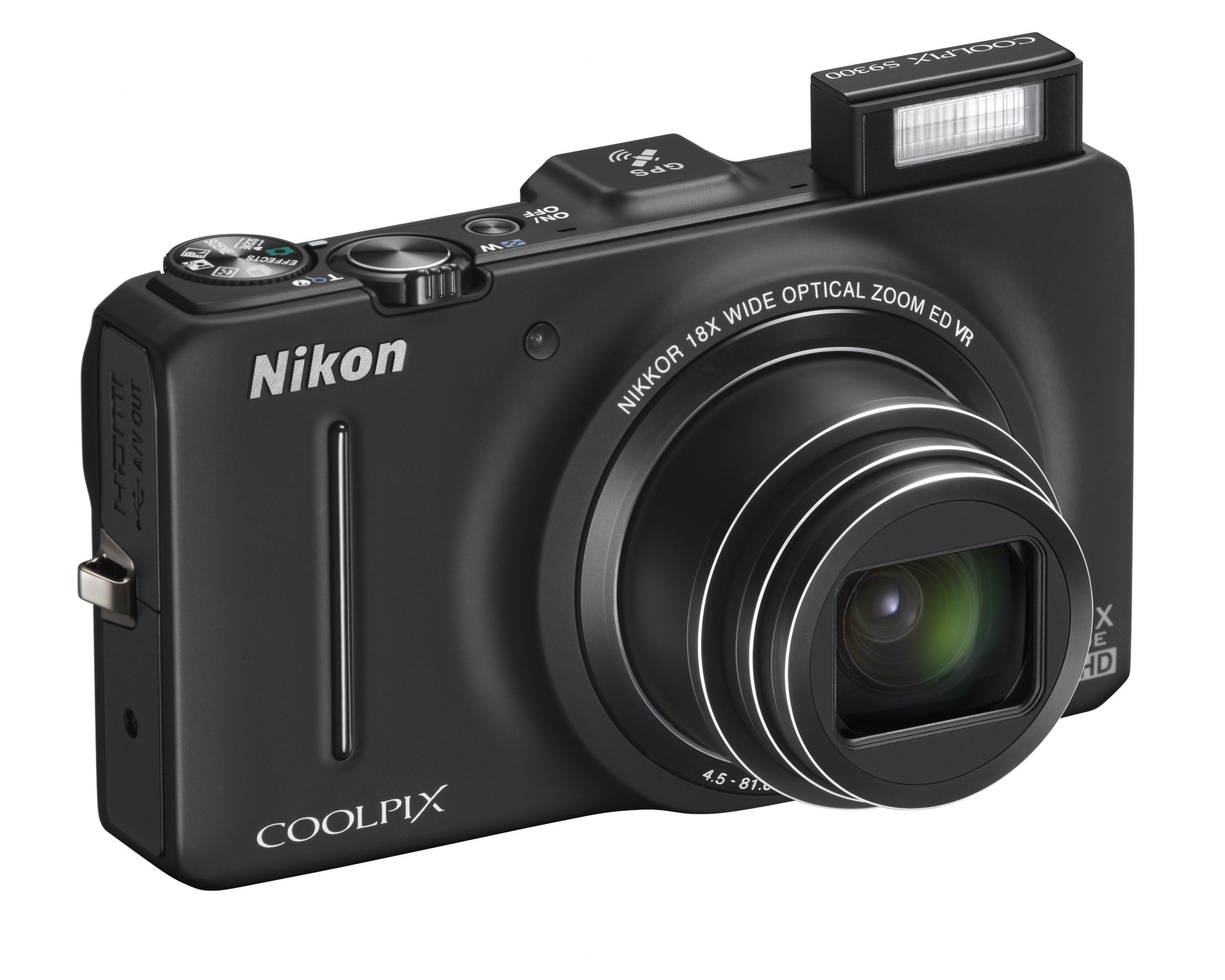 Amazon.com : Nikon COOLPIX S9300 Compact Digital Camera - Black