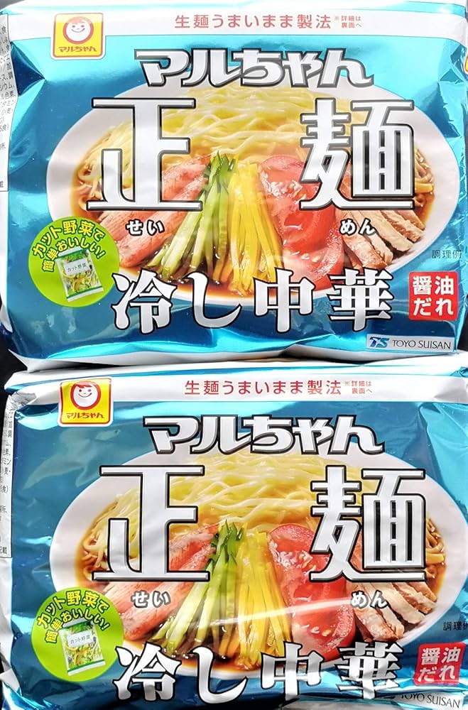 Amazon.co.jp: [2個セット] 東洋水産 マルちゃん正麺 冷し中華 5食
