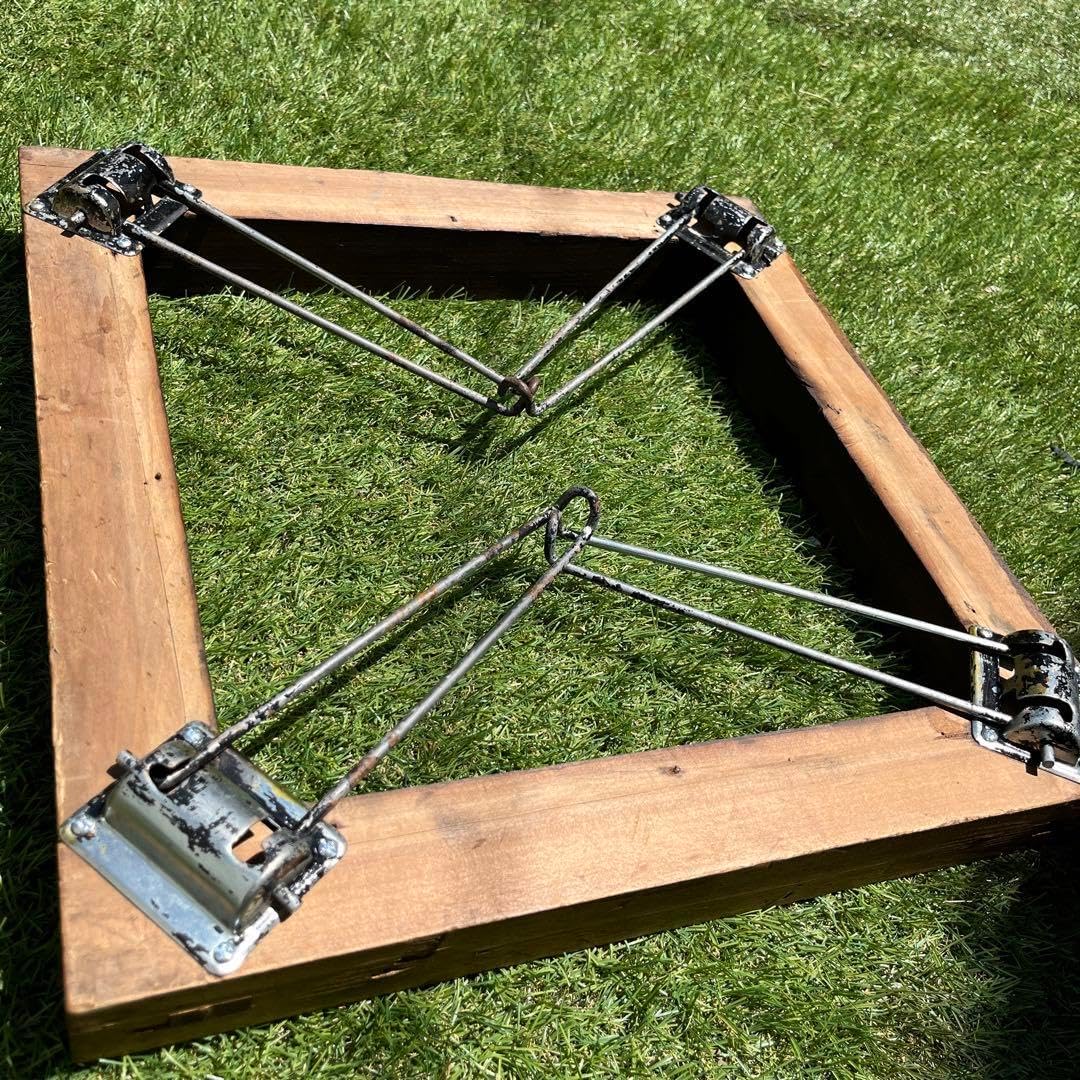 囲炉裏枠改良焚き火テーブル 五徳 火箸セット 【公式通販】