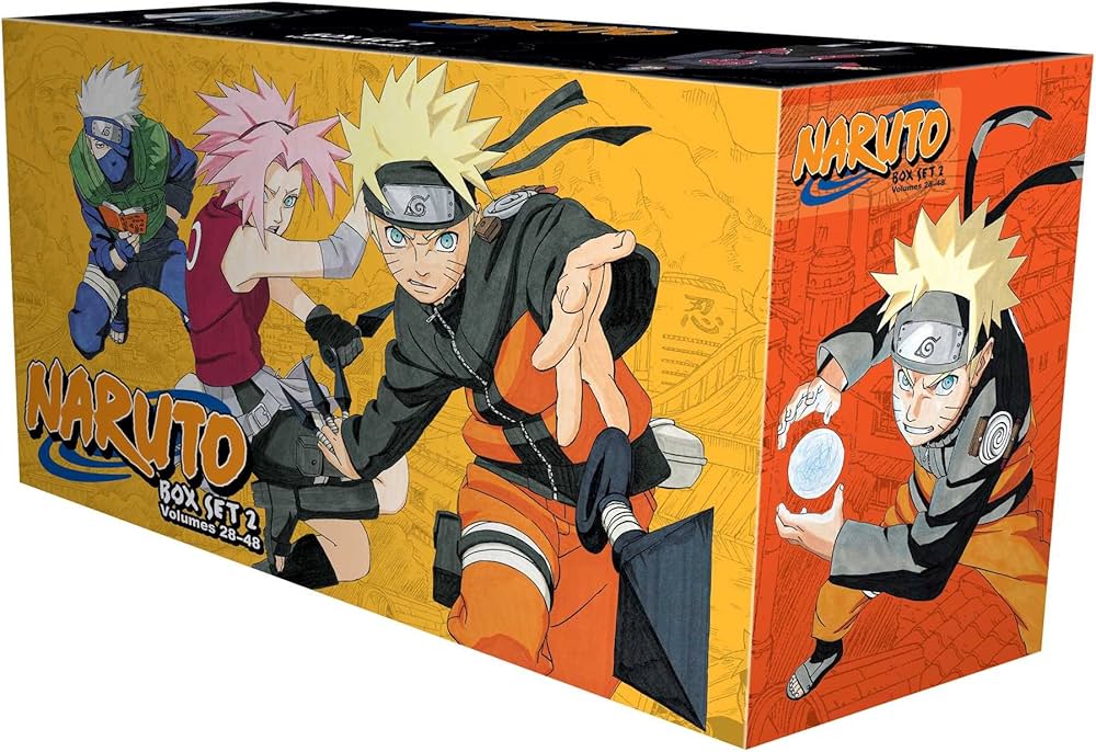Amazon.com: Naruto Box Set 2: 9781421580807: Kishimoto, Masashi: Books