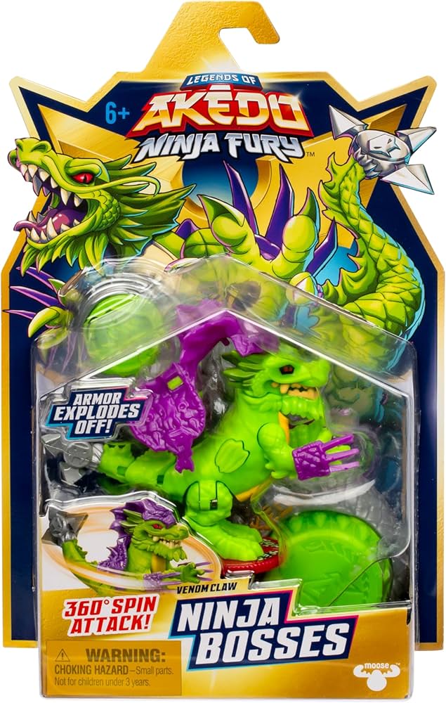 Amazon.co.jp: レジェンドオブアケドニンジャボス、ヴェノムクロウ、高