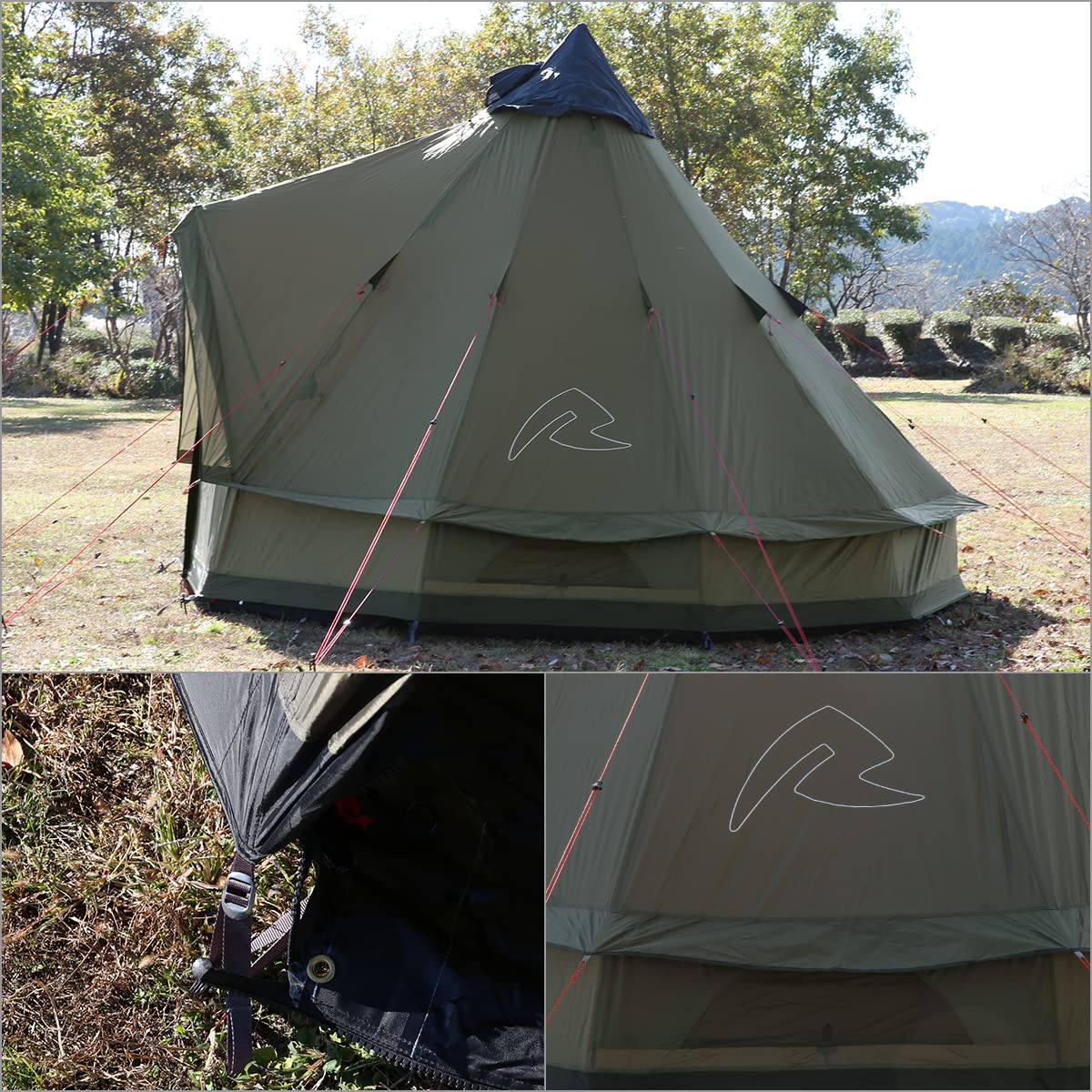 ローベンスクロンダイク(6人用)ローベンスポーチタープD&Rグランド