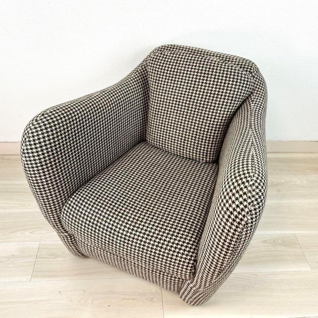 激レア】IDEE 激IDEE ハリスツイード 限定 ミニミラーアームチェア イデー