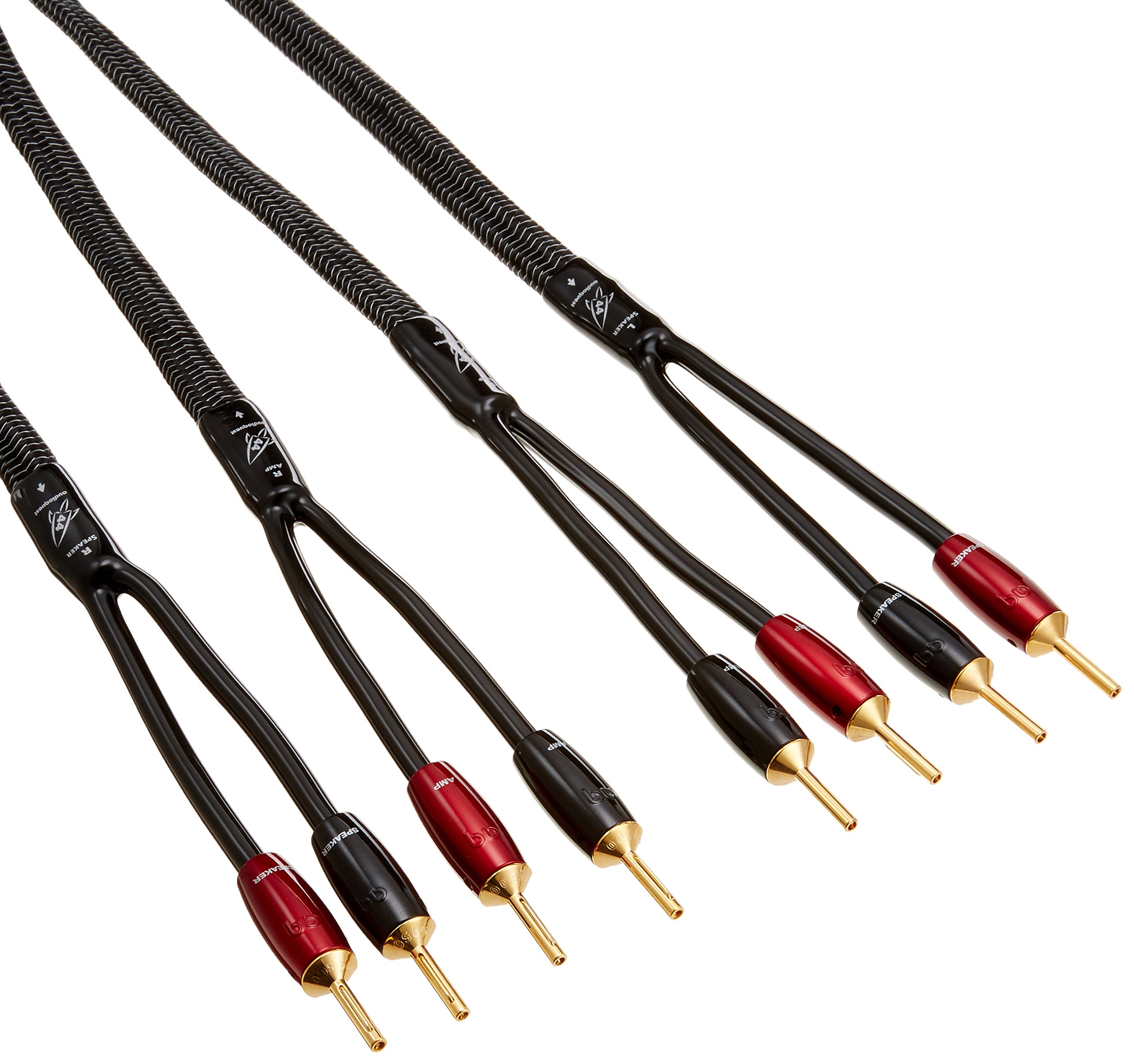 Amazon | audioquest オーディオクエスト スピーカーケーブル ロケット