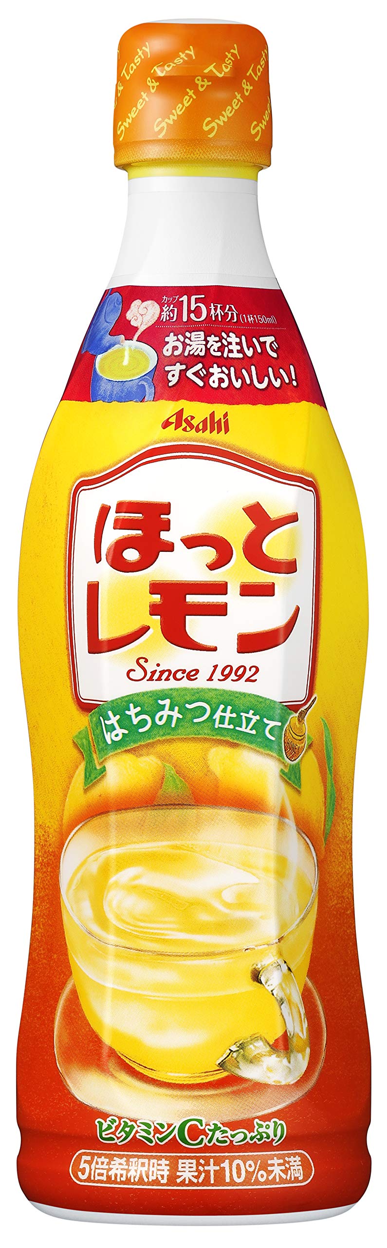 Amazon.co.jp: アサヒ飲料 「ほっとレモン」 希釈用 470ml ×3本 : 食品