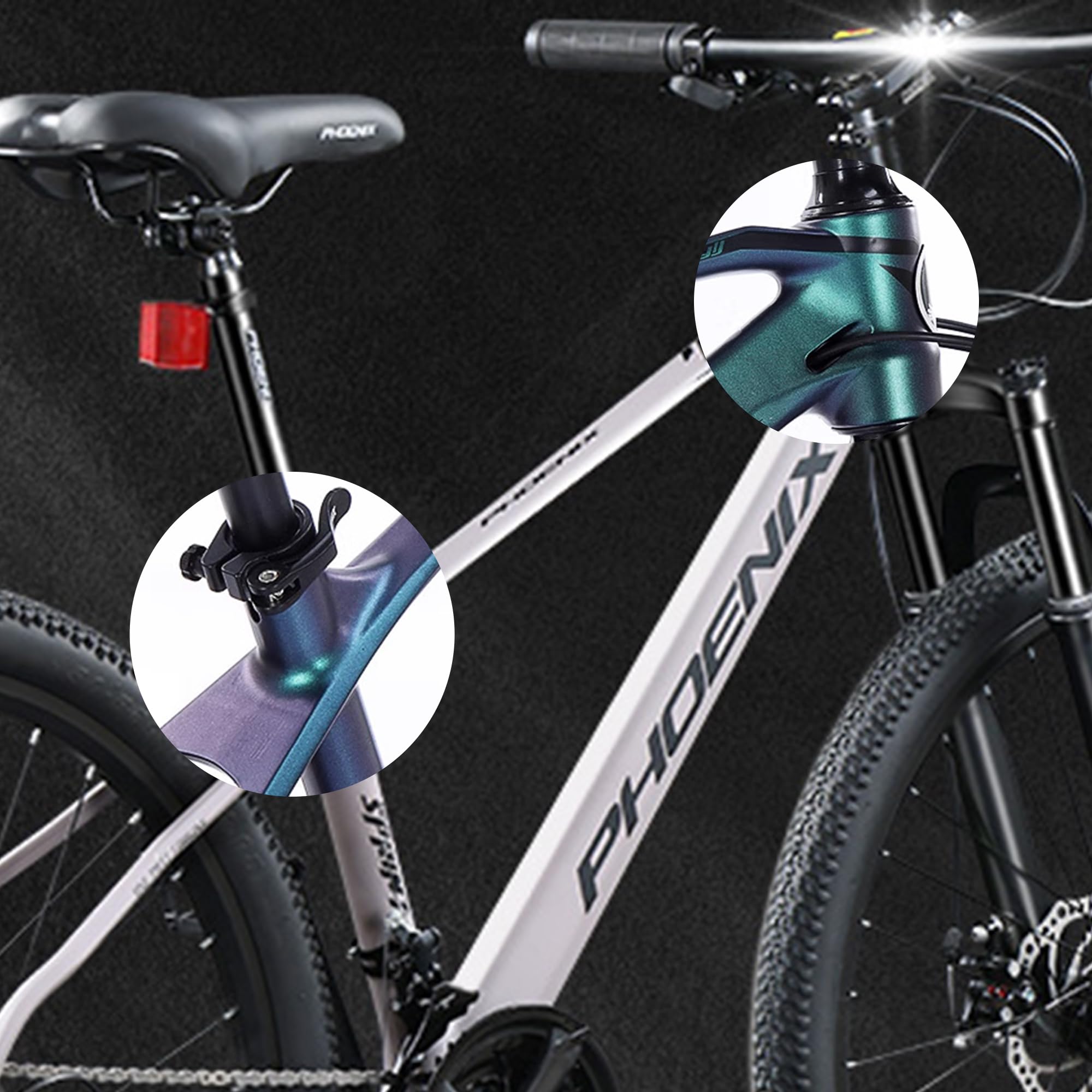 Amazon | 27段変速 シクロクロスバイクス 26インチ マウンテンバイク