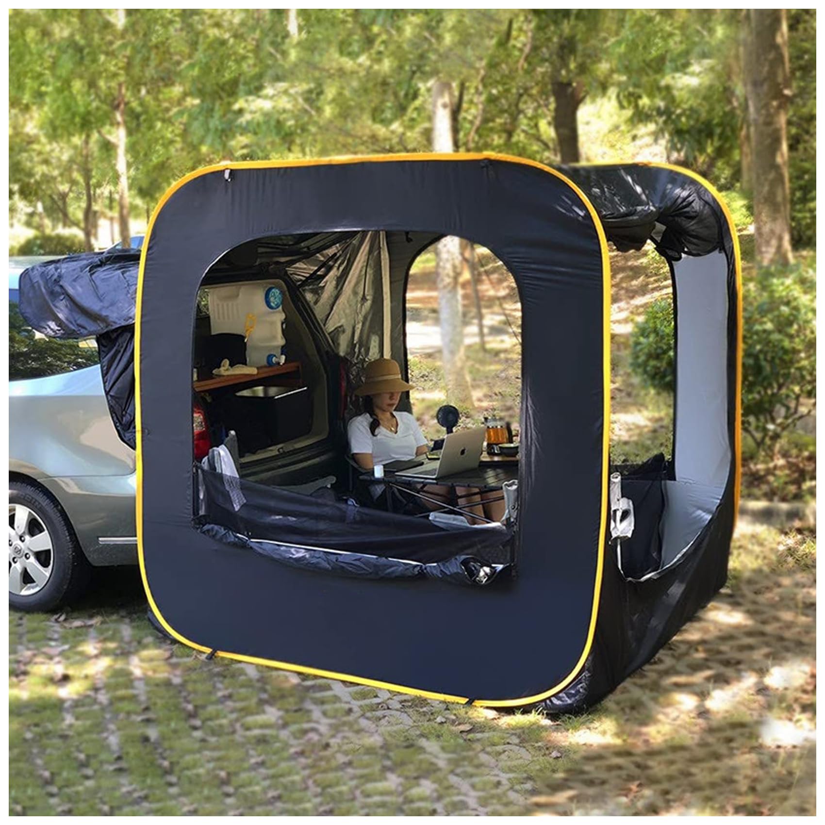 Amazon.co.jp: バックドア テント キャンプ用 車用テント トランク