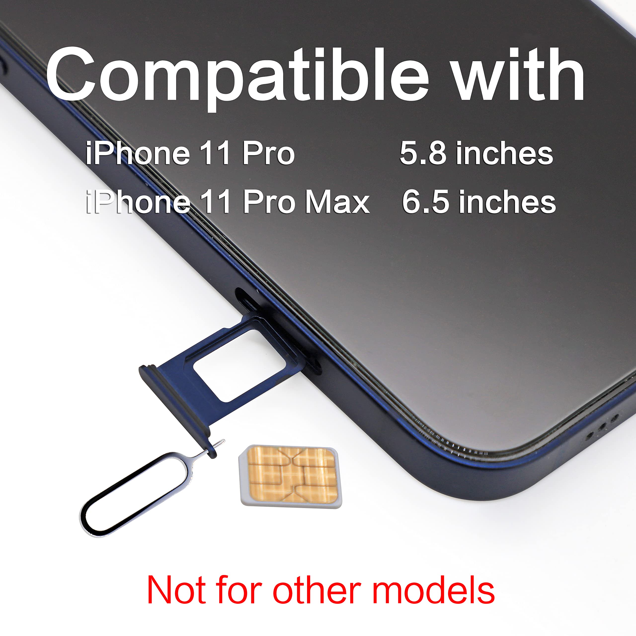 Amazon.com: ASDAWN for iPhone 11 Pro Max SIM Card Slot Tray Holder