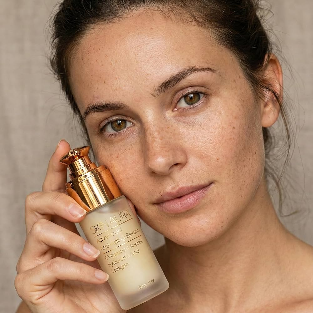 Amazon.com: SKIN AURA™ Advanced Anti-Aging Serum | All-In-One
