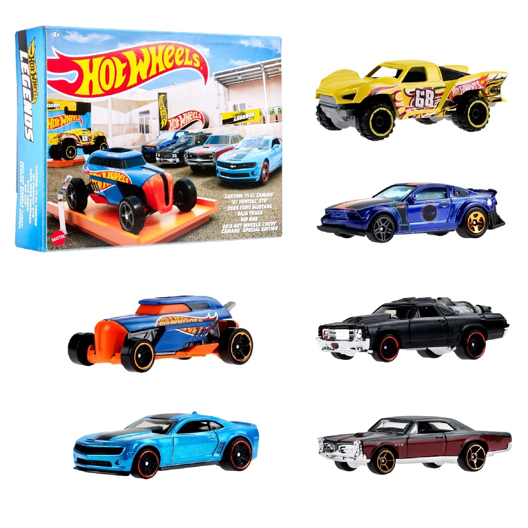 Amazon | ホットウィール(Hot Wheels) レジェンド マルチパック