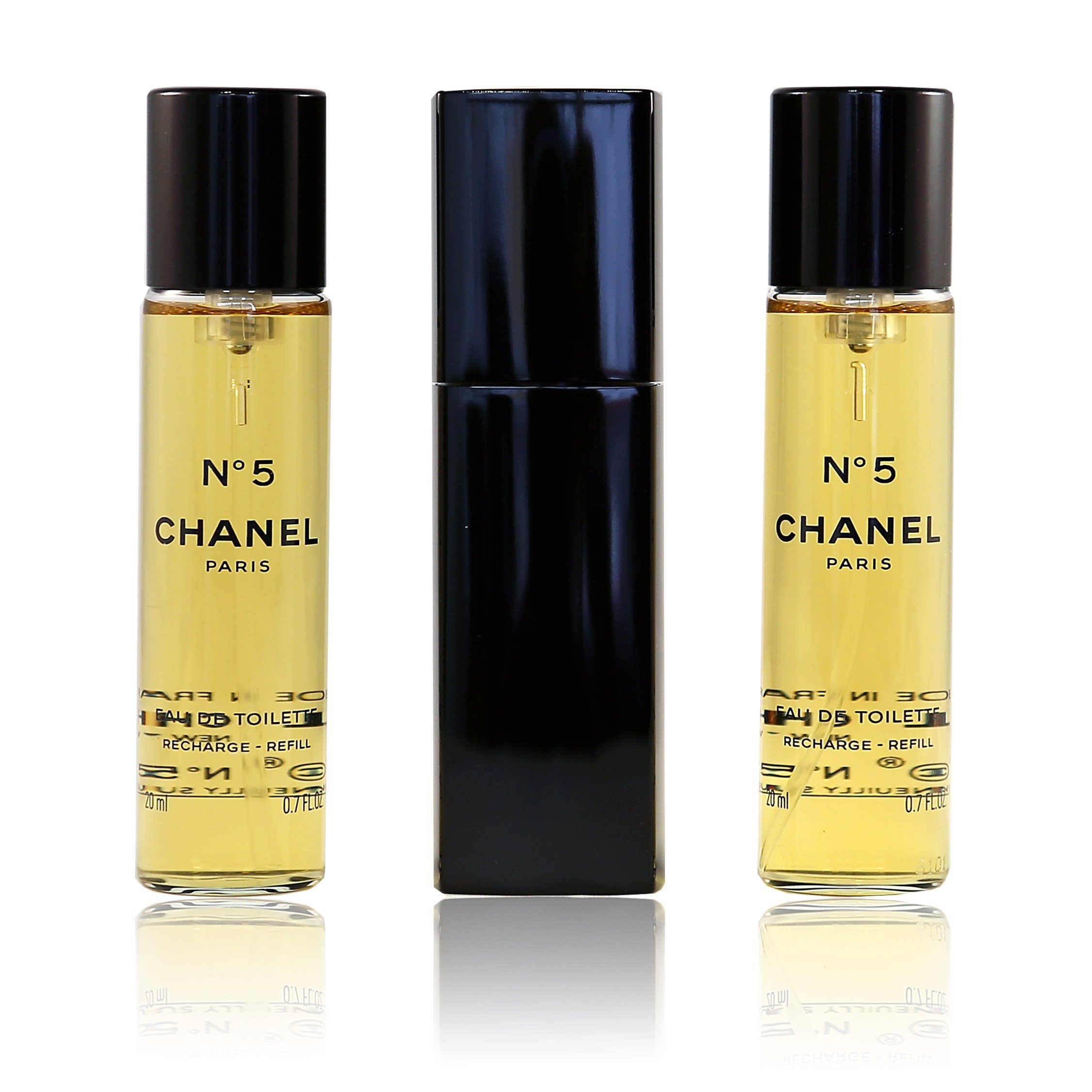 Amazon | シャネル CHANEL NO.5 パーススプレー 20ml×3〔2リフィル