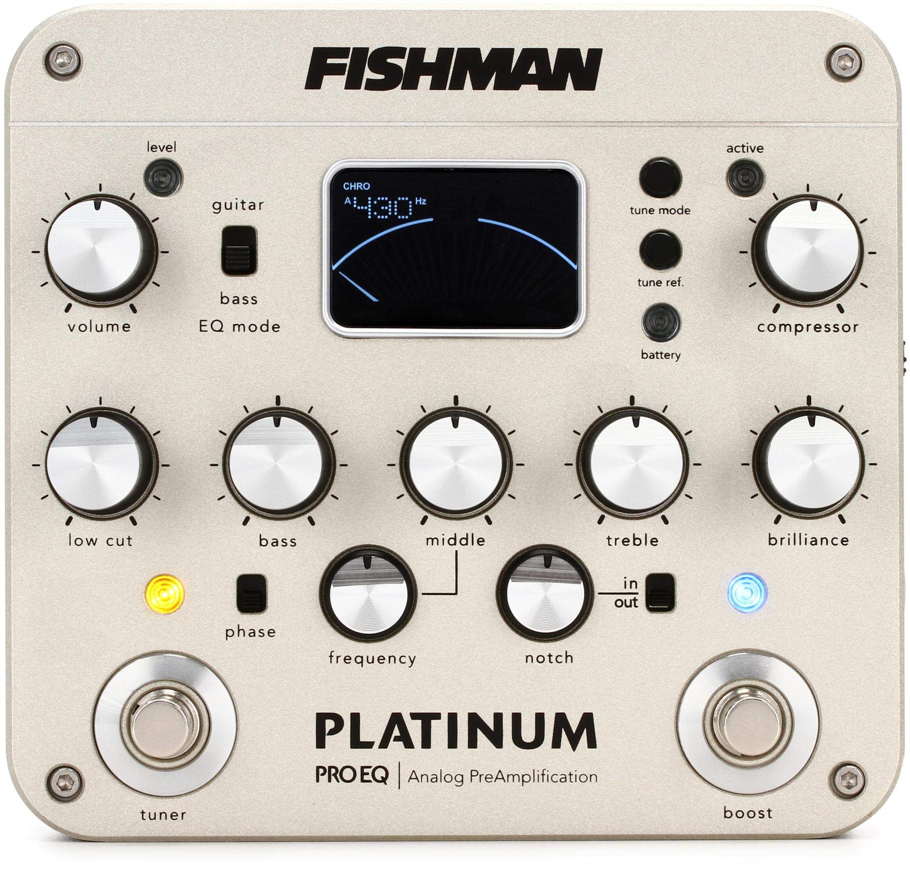 Amazon | FISHMAN Outboard Preamps Platinum PRO EQ プリアンプ