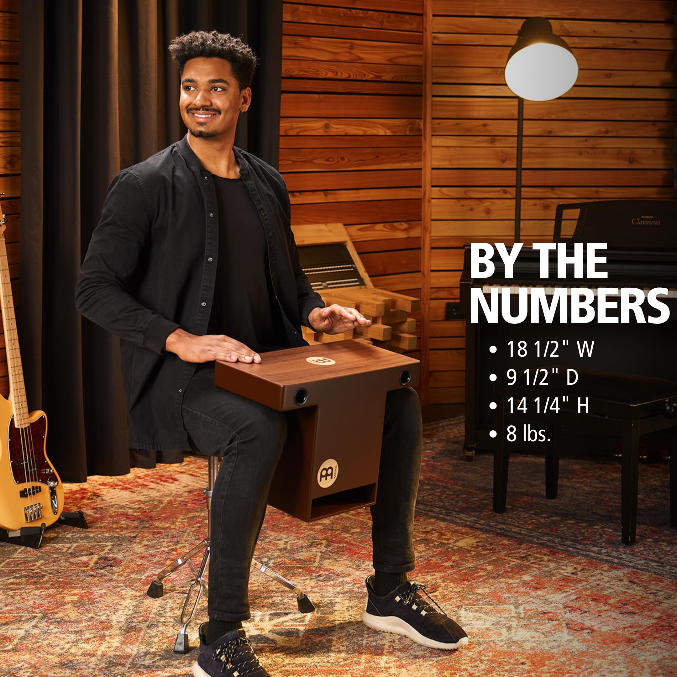 Amazon | MEINL Percussion マイネル カホン Slap-Top Cajon TOPCAJ2WN