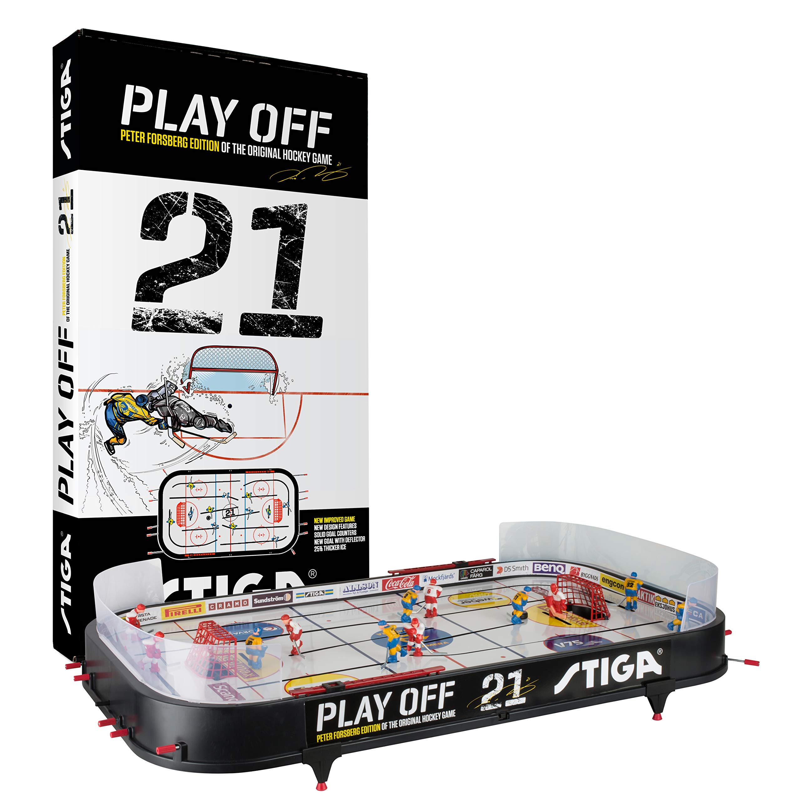 Amazon.co.jp: Stiga 卓上アイスホッケーゲーム プレーオフ 21