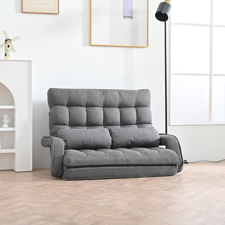 Amazon｜LAONID 座椅子 二人掛け 4WAY 連動肘つき リクライニング