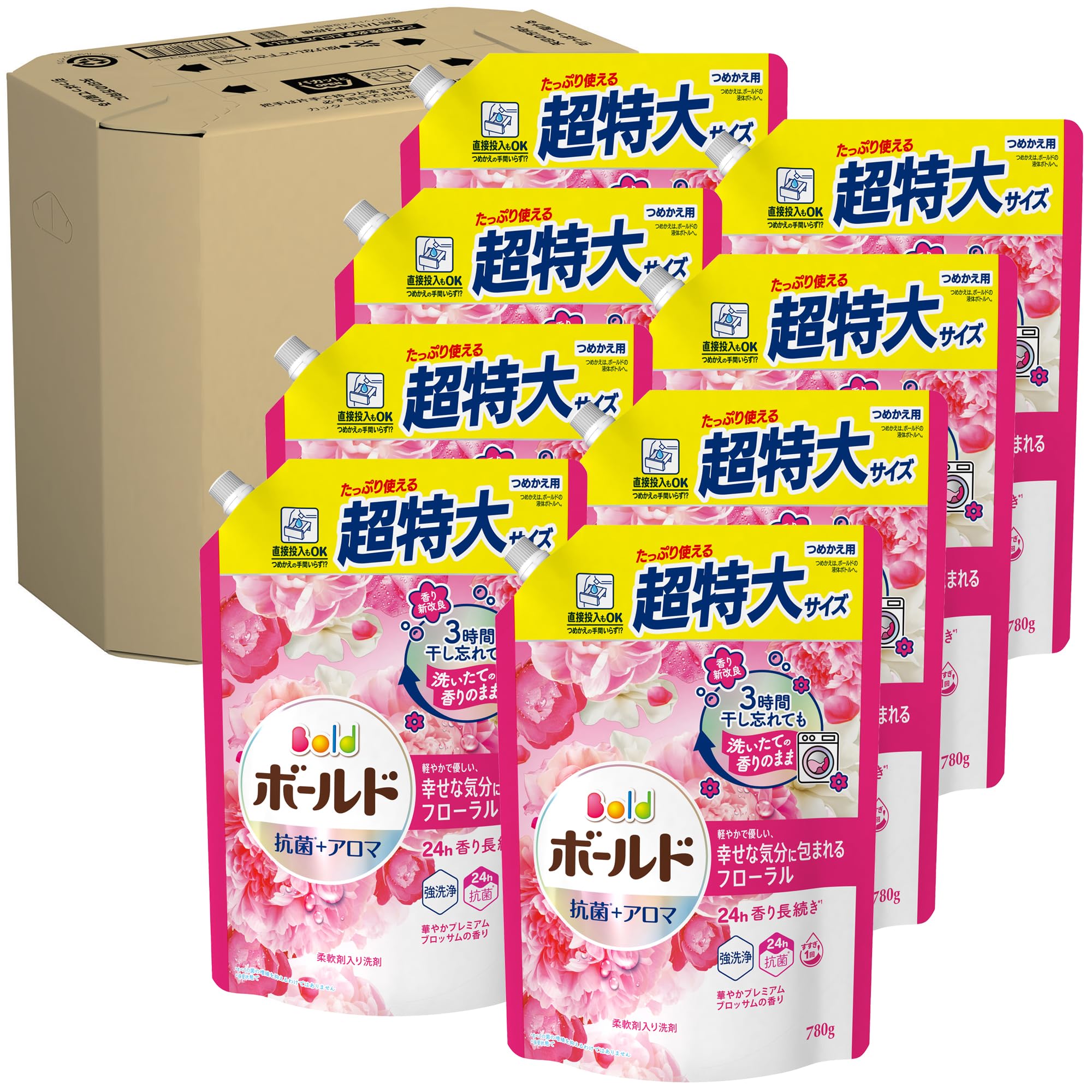 Amazon.co.jp: Bold ボールド 洗濯洗剤 液体 プレミアムブロッサム