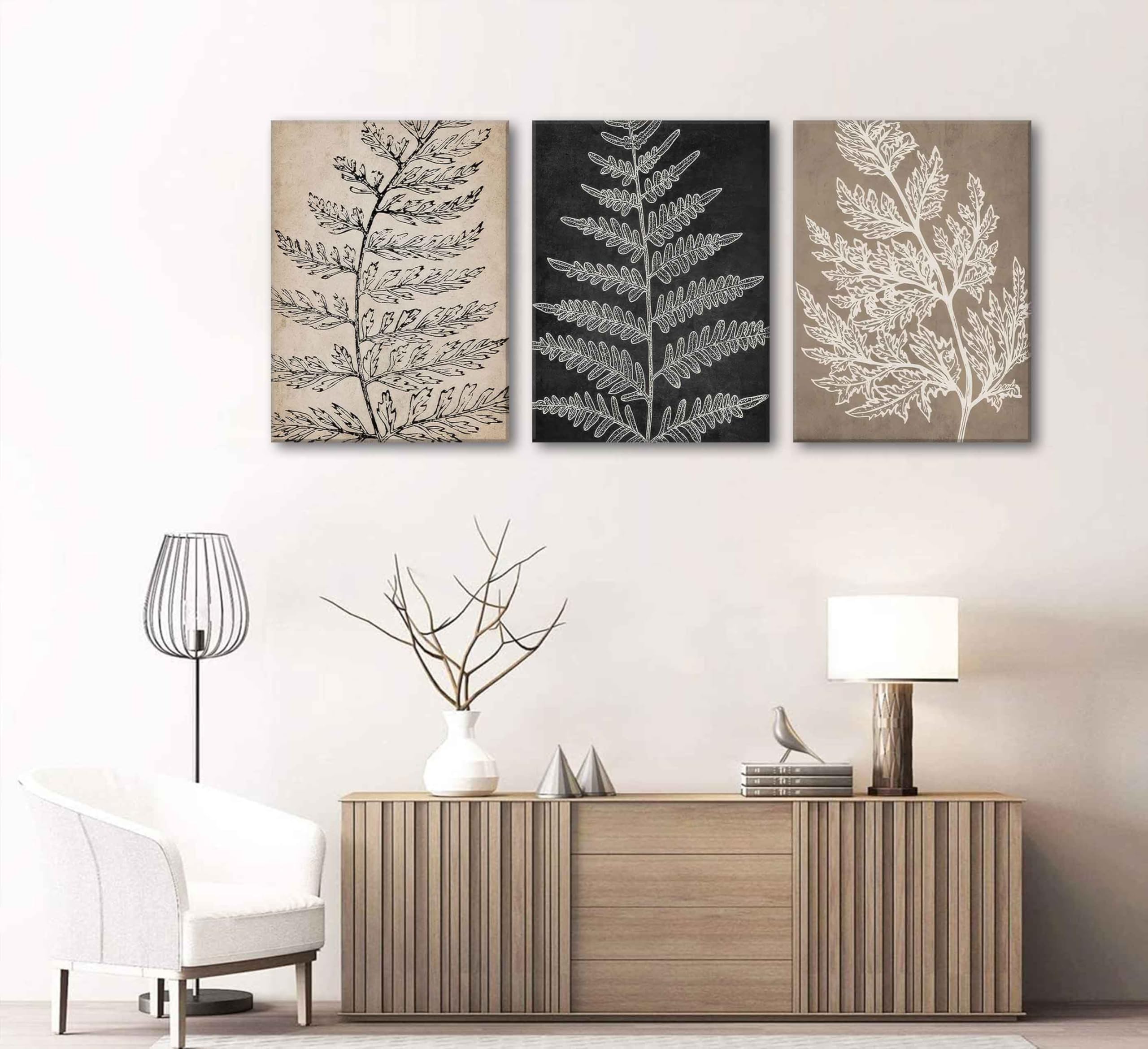 壁掛けインテリア 壁飾り シダ植物 壁掛けインテリア 壁飾り シダ植物