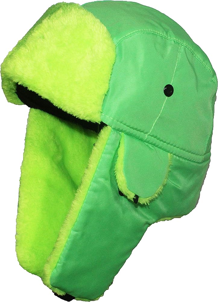 Amazon.com: Best Winter Hats Big Kids Lightweight Neon Russian