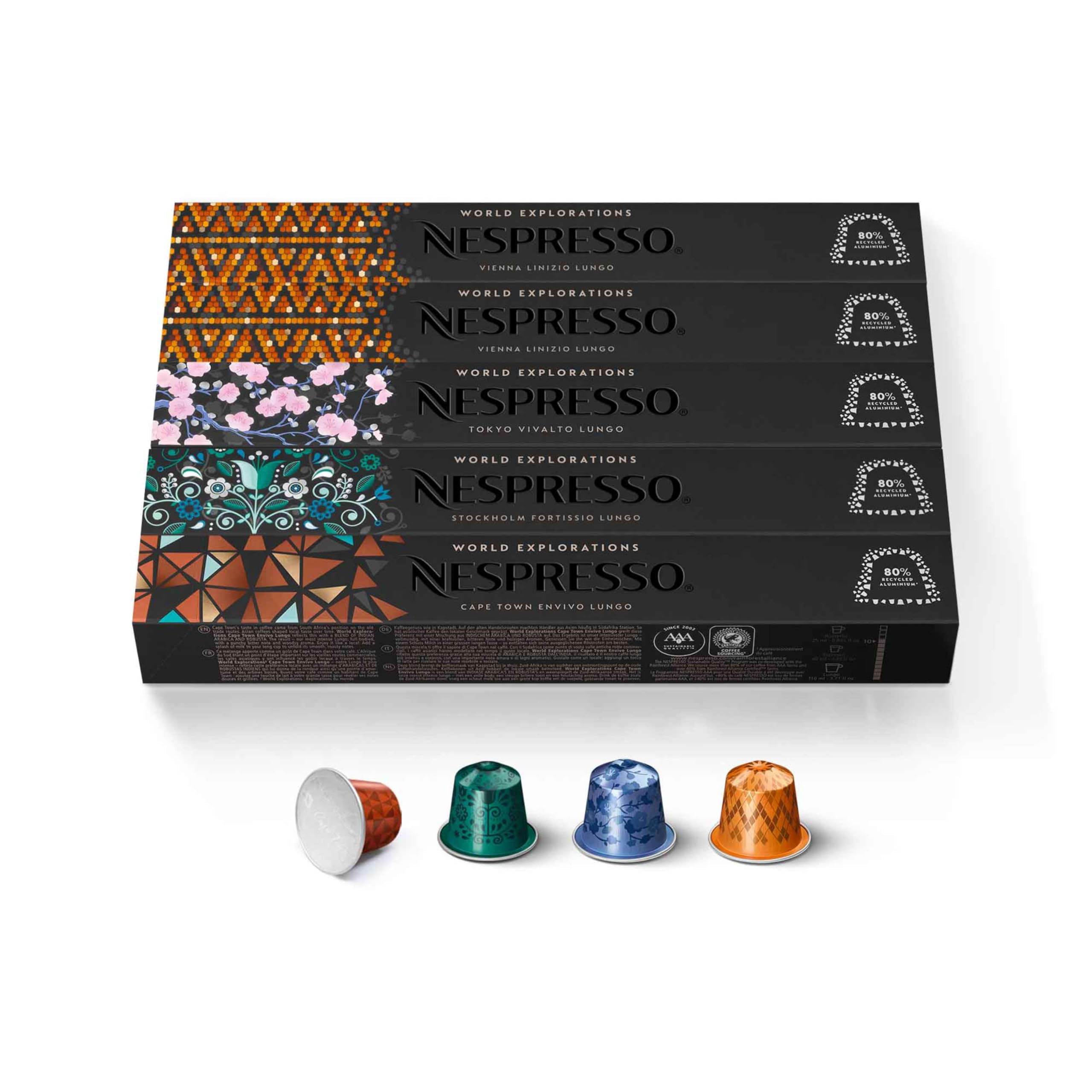 Amazon.com: Nespresso Capsules Original Line, Morning Lungo Blends