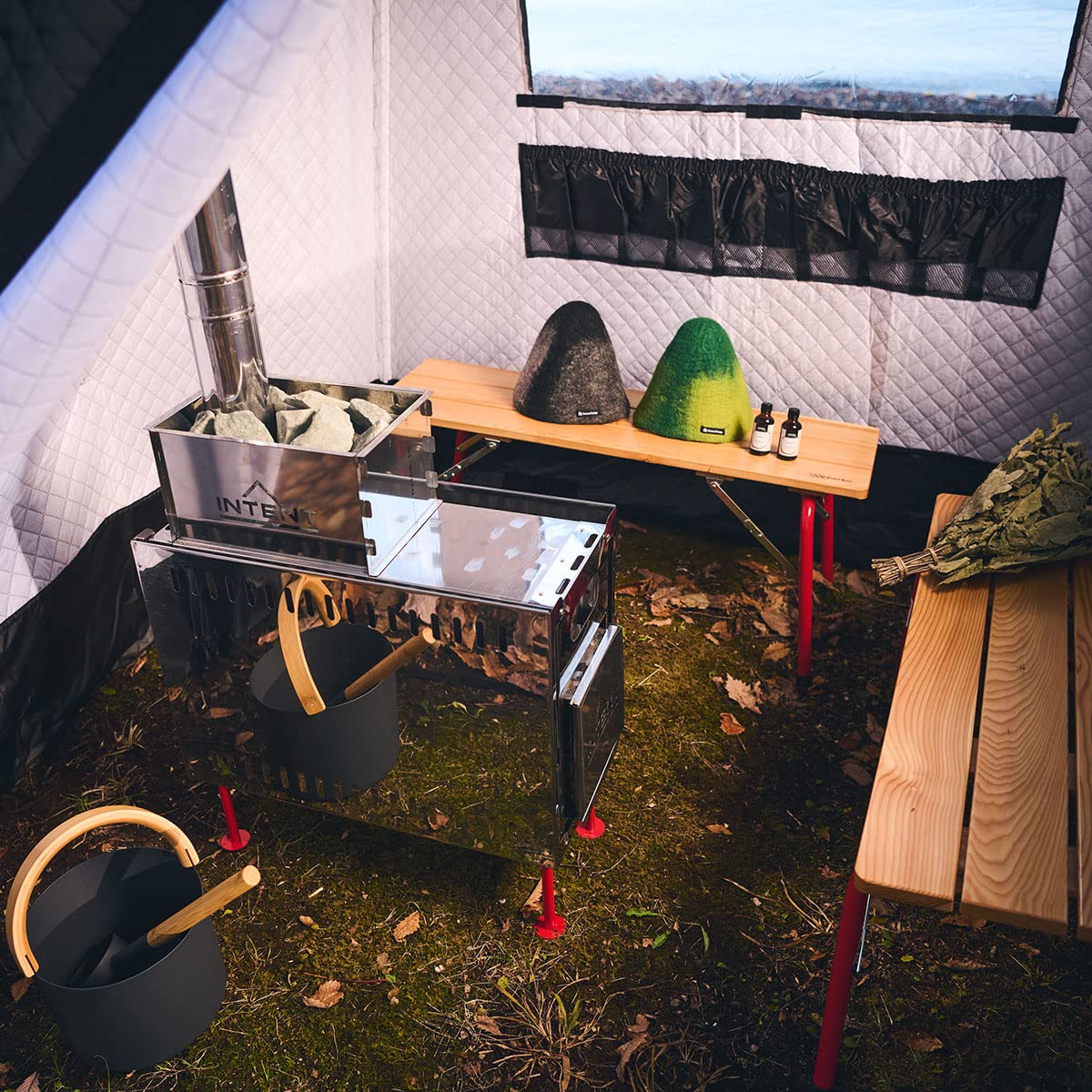 Amazon | INTENT STOVE ver1.2（テントサウナ用ストーブ