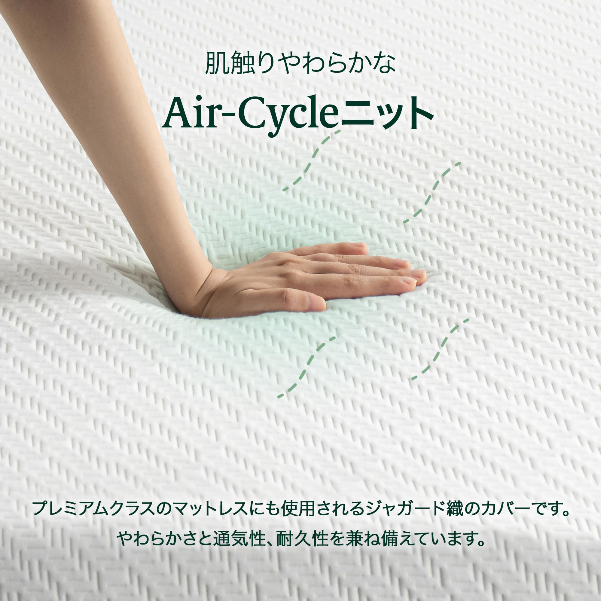 Amazon.co.jp: Zinus 低反発 マットレス クイーン 厚さ 20cm Green Tea