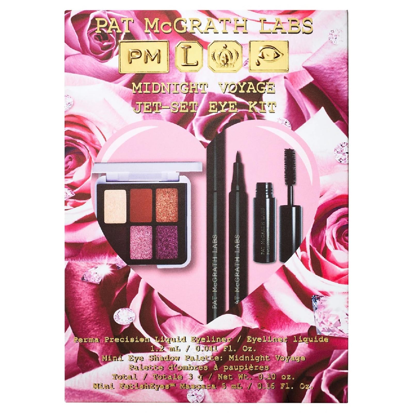 Amazon.com : Pat McGrath Labs Midnight Voyage Jet Set Eye Kit