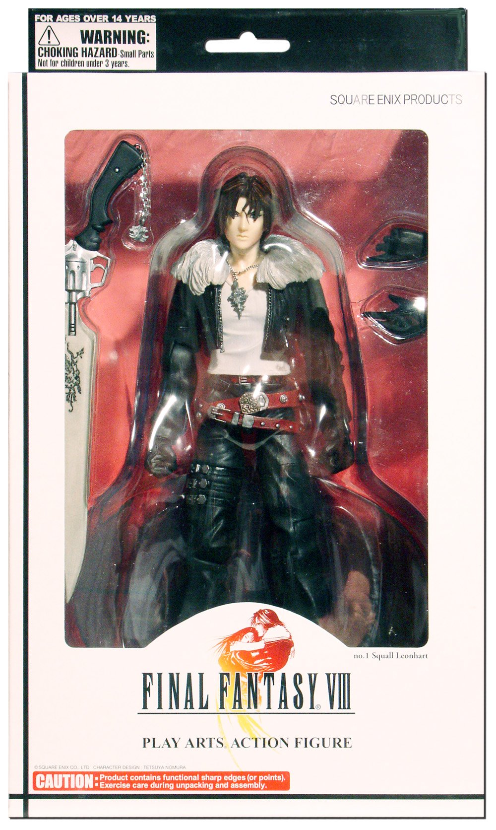 Amazon.com: Final Fantasy VIII Squall Leonhart Action Figure