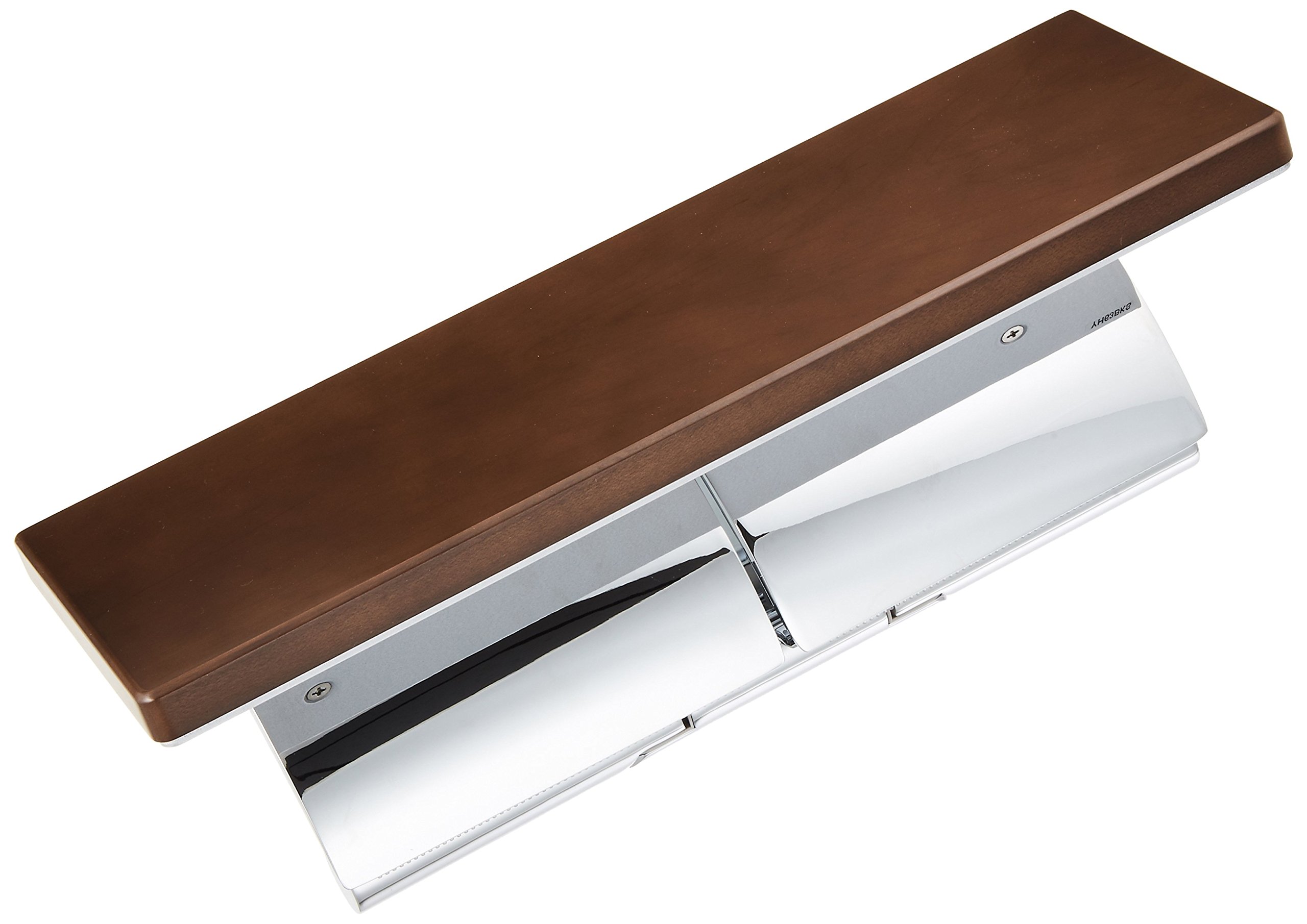 Amazon | TOTO 二連紙巻器 棚付き(天然木) メタル製 ダルブラウン