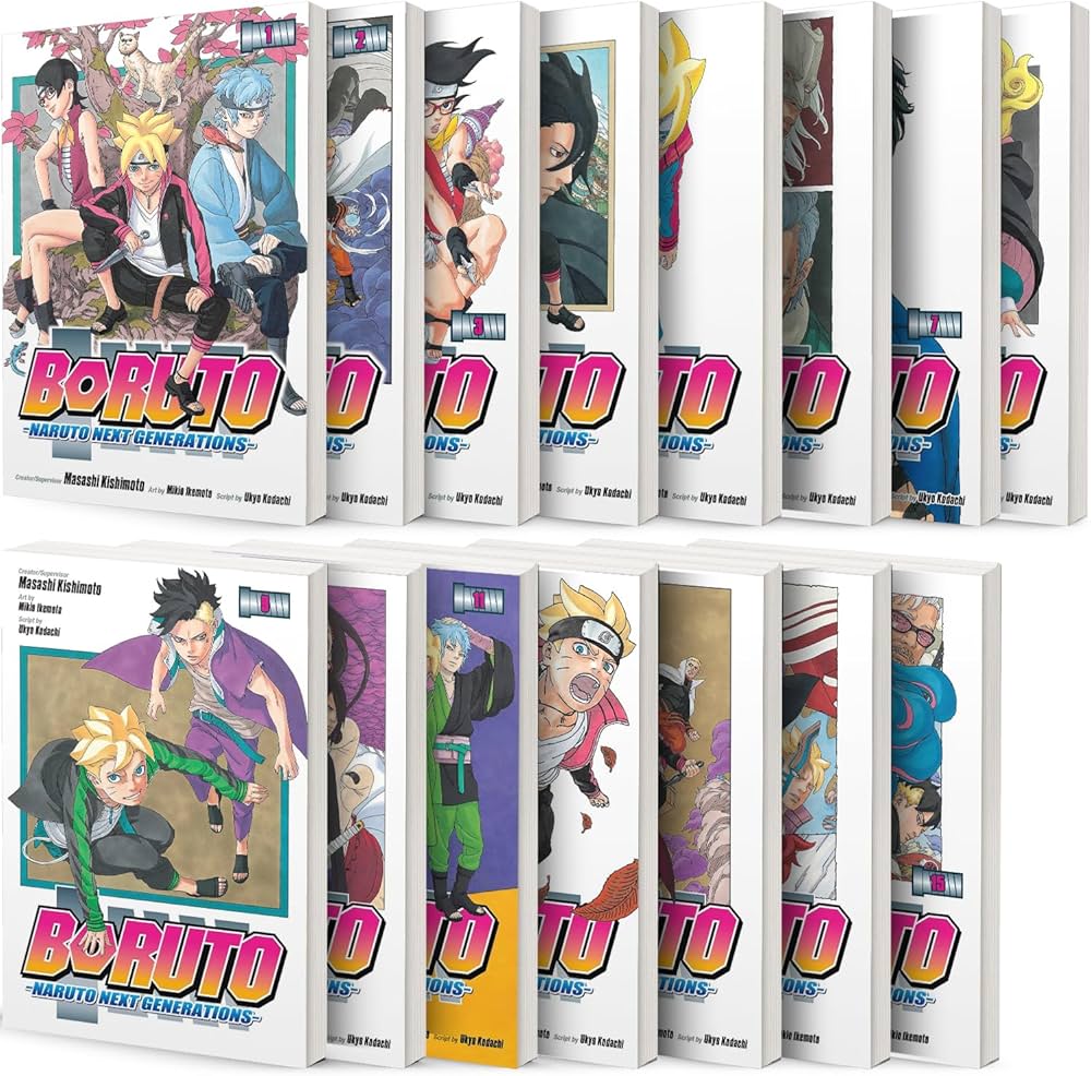 Boruto: Naruto Next Generations Series, Set of 15 Books (Vol. 1