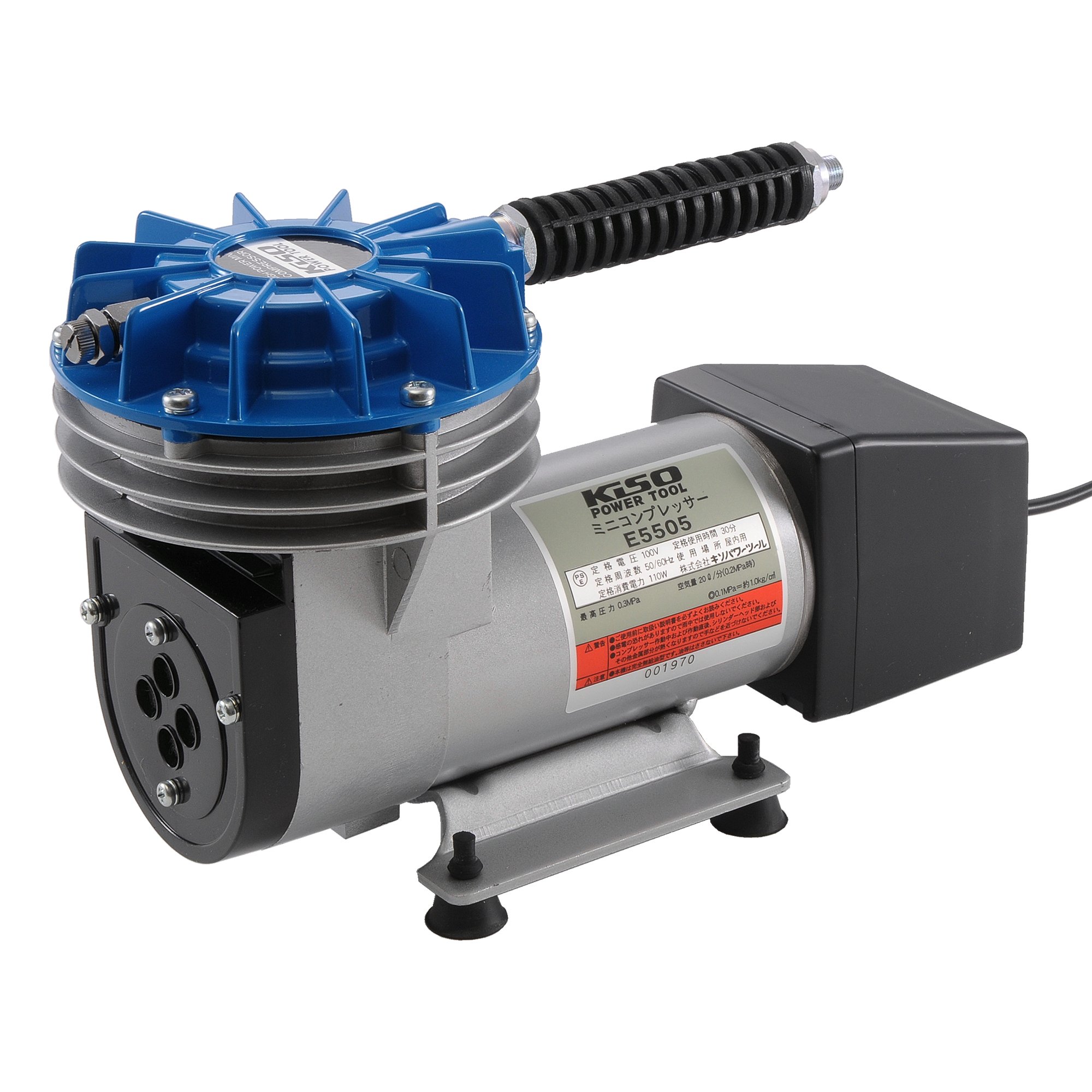 Amazon | キソパワーツール ダイヤフラムコンプレッサー 【最高圧力
